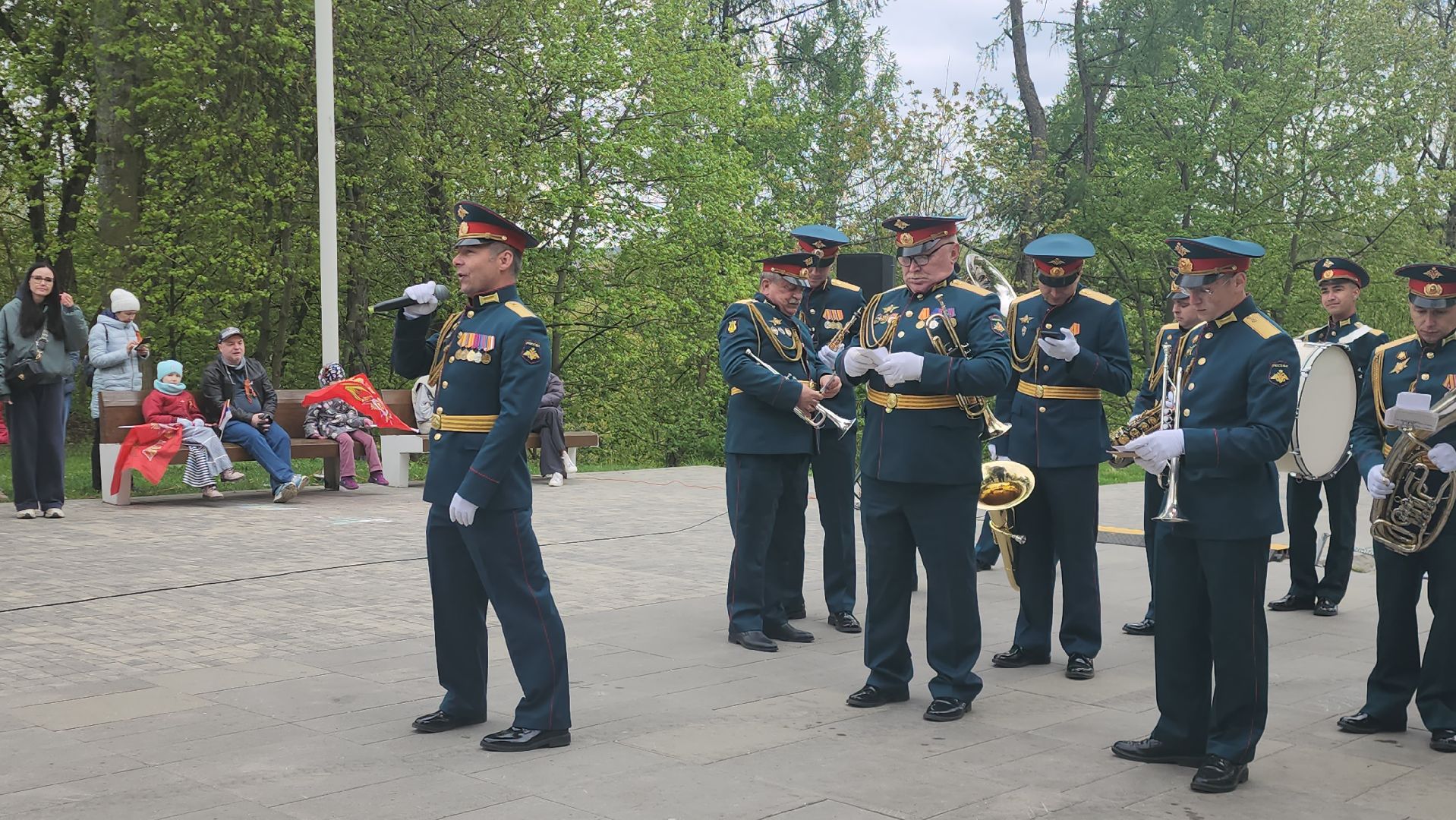 Истра, День Победы, 9 мая, Парк,