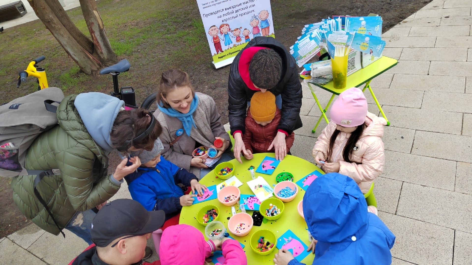 Пушкино, творчество, дети, общество, весна в Подмосковье, мастер-класс, 1 мая