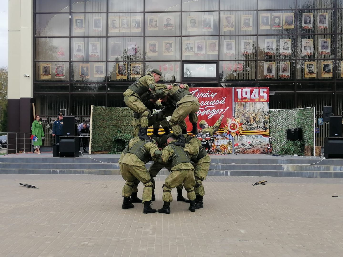 рукопашный армейский бой, городской округ восход, показательное выступление , кдц, день победы 2025,