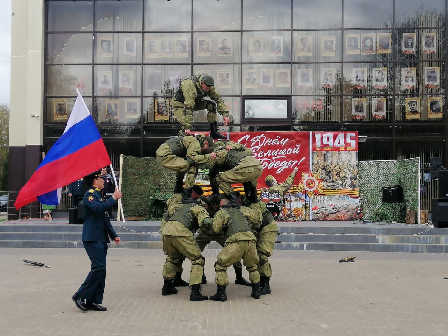 рукопашный армейский бой, городской округ восход, показательное выступление , кдц, день победы 2025,