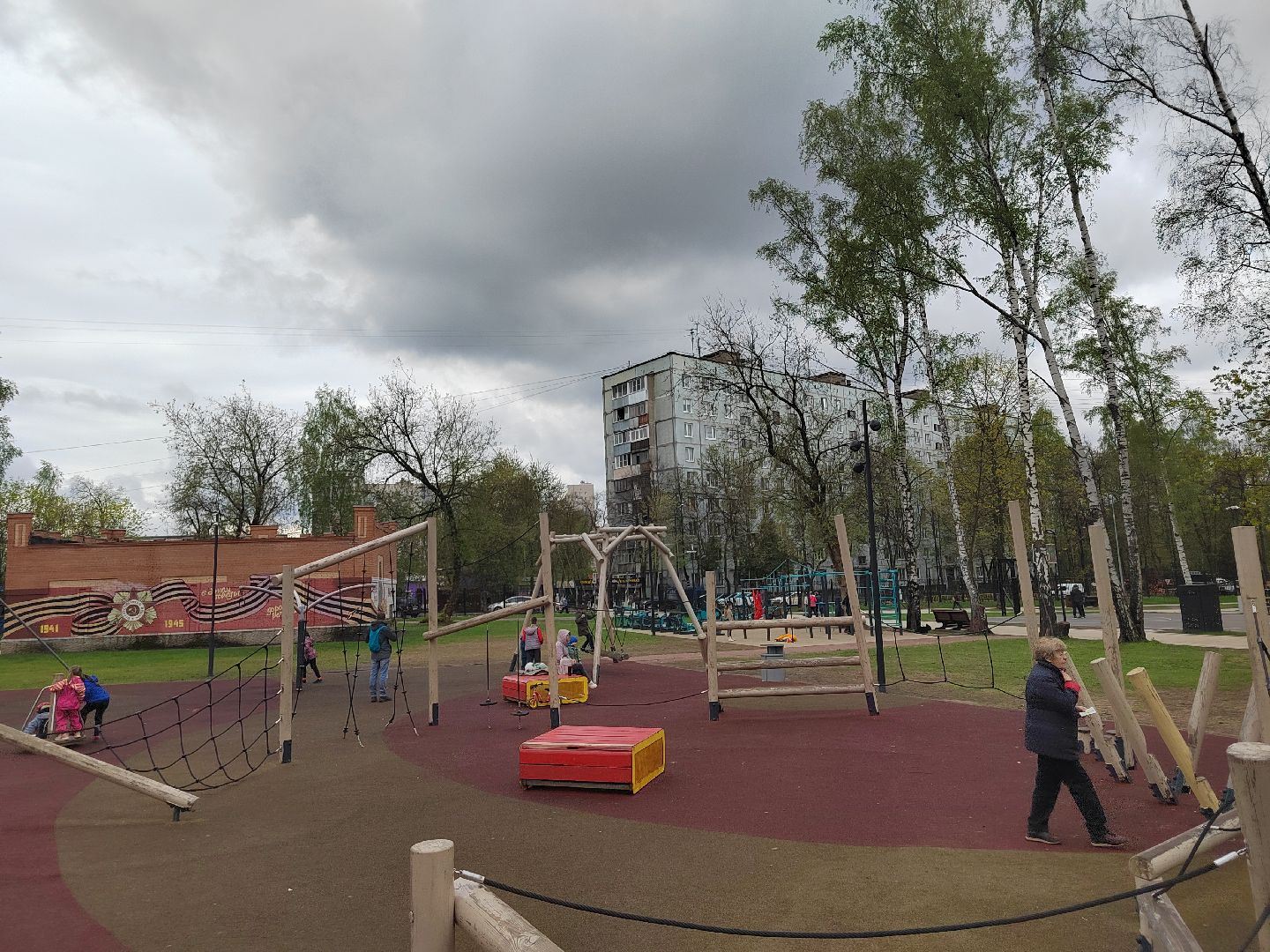 Пушкино, дети, парки Подмосковья, Пушкинские парки, 1 мая