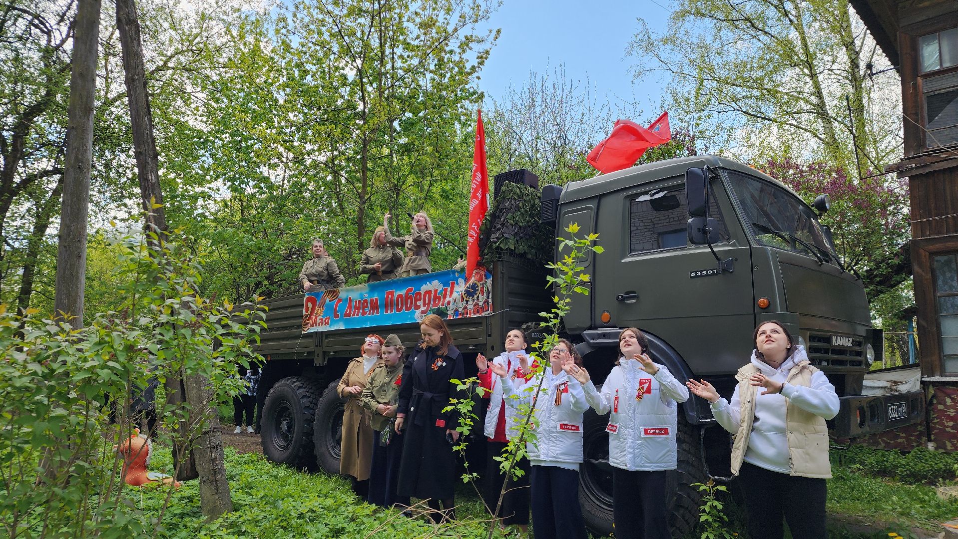 день победы, ветераны ВОВ, праздник, 9 мая, лосино-петровский,