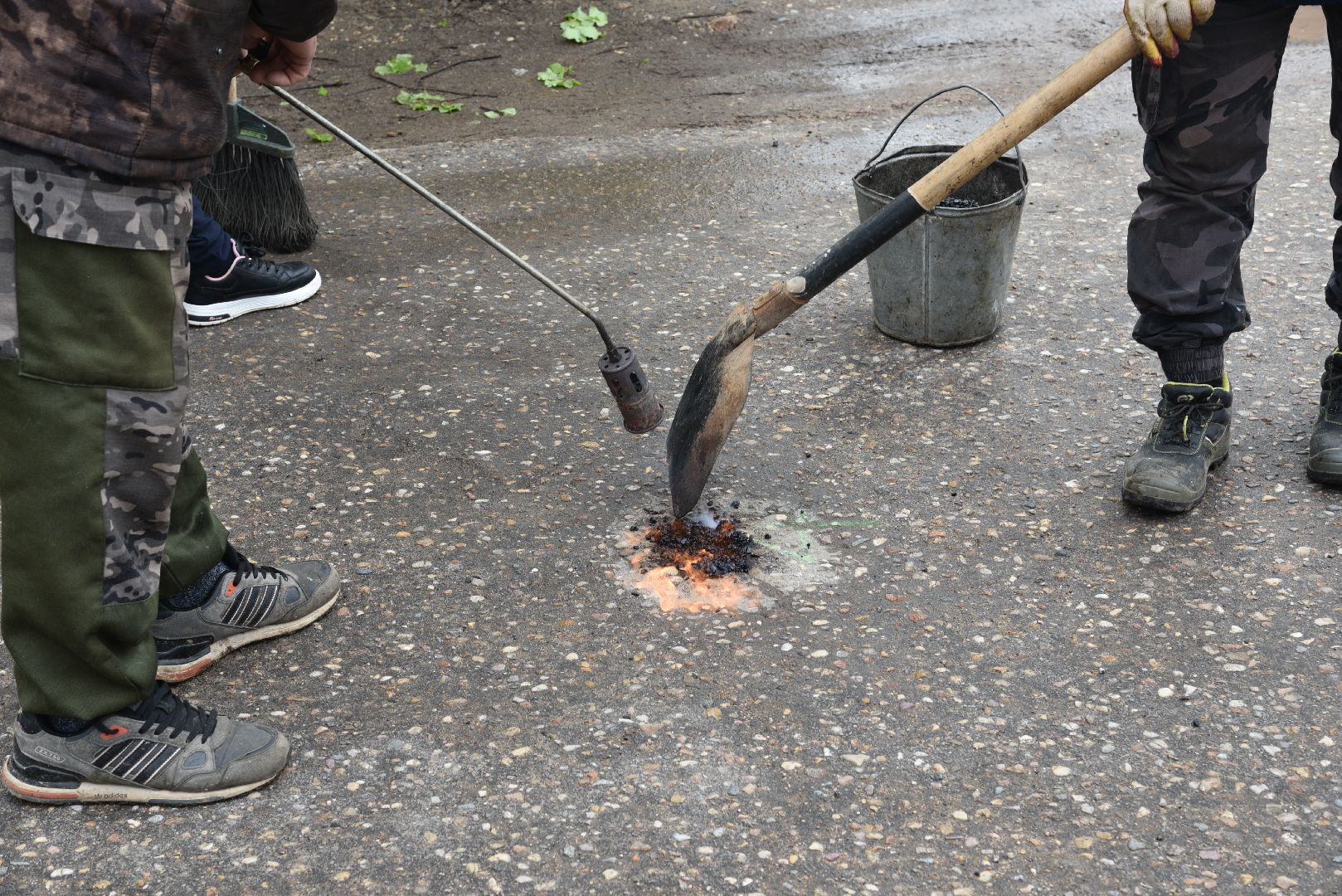 лотошино, добродел, благоустройство, ямочный ремонт,