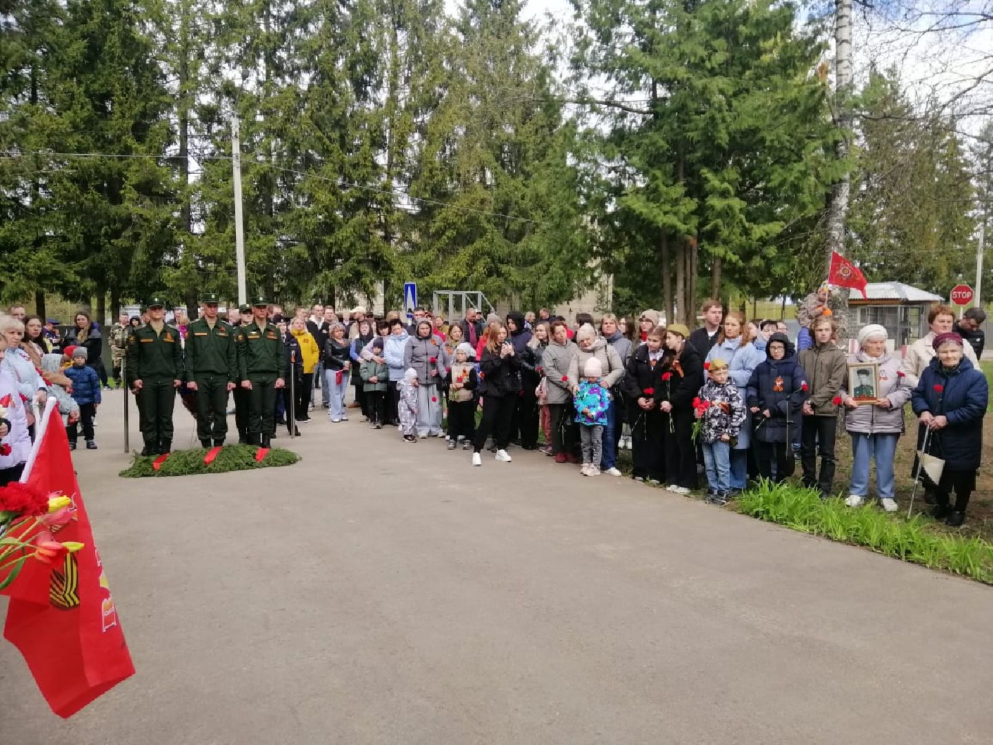 9 мая, день победы 2025, городской округ восход, вов,митинг к 9 мая, митинг ко дню победы,