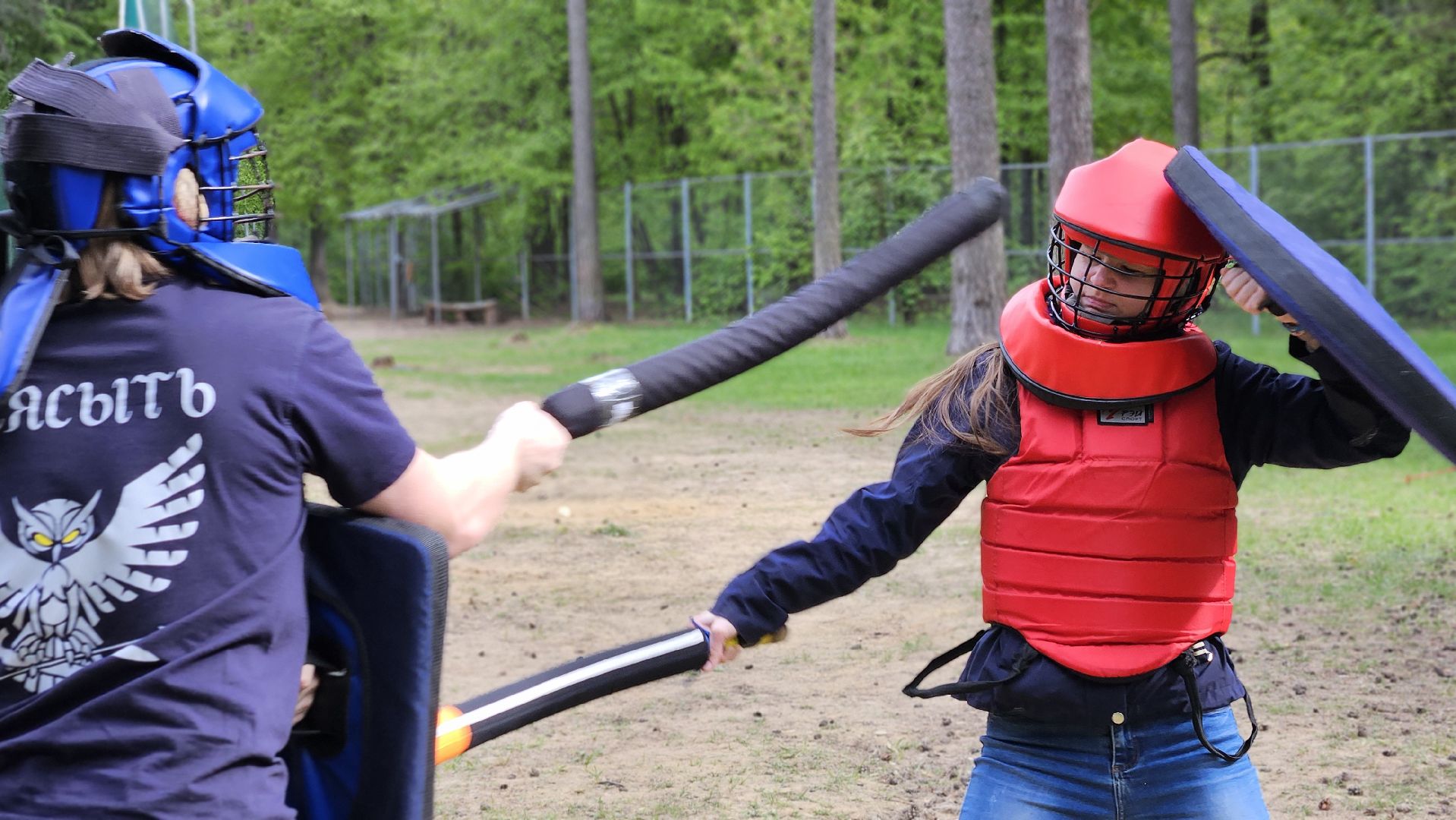 бой на мечах, стрельба из лука, жуковский, парк, 9 мая,