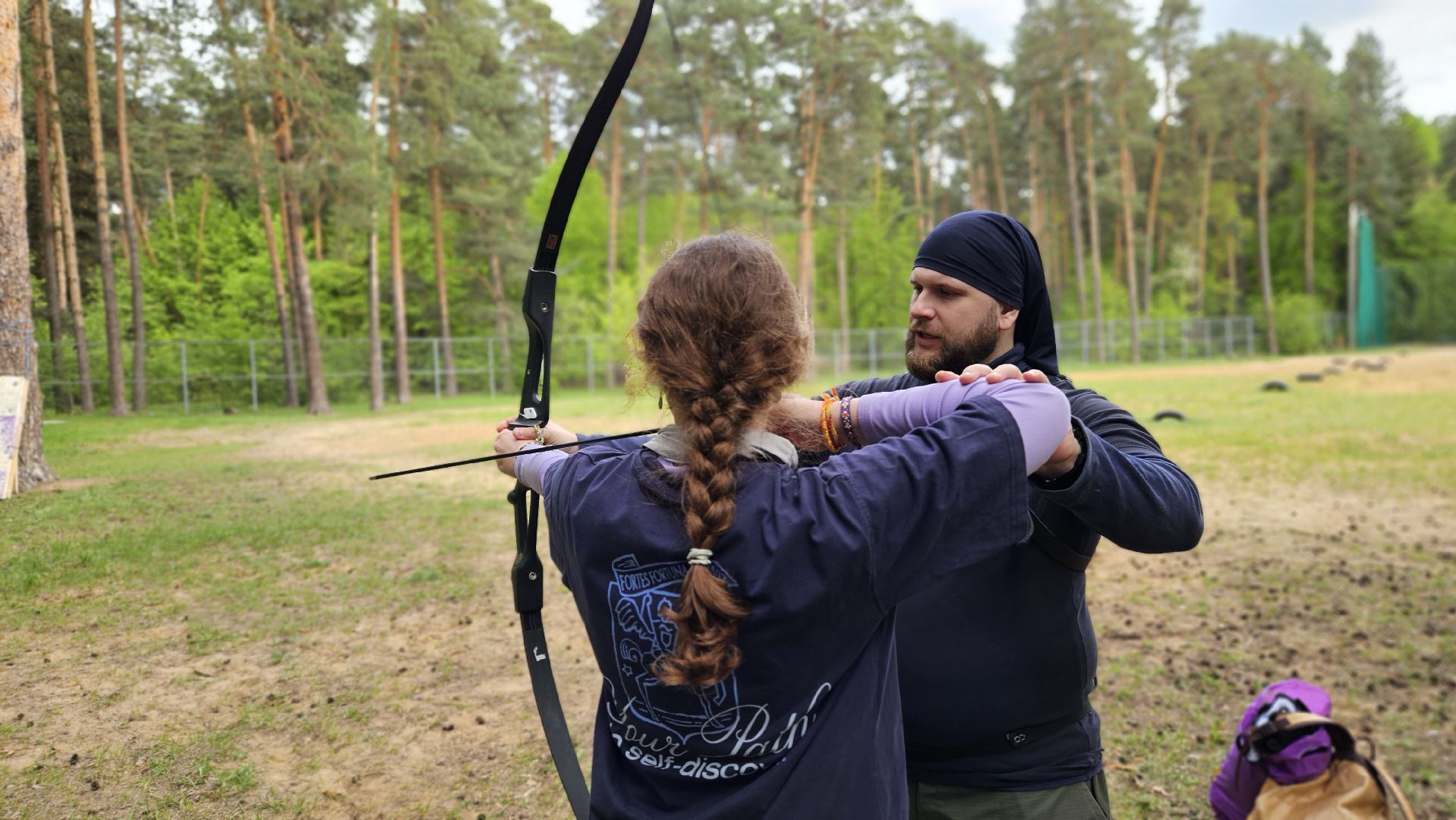 бой на мечах, стрельба из лука, жуковский, парк, 9 мая,