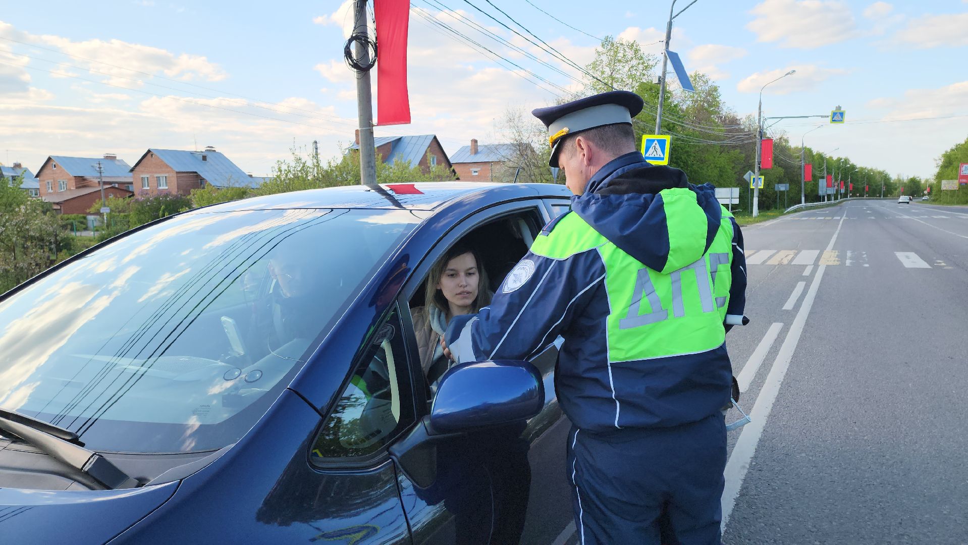 кашира, 9 мая, день победы, транспорт, госавтоинспекция, дпс, рейд нетрезвый водитель,