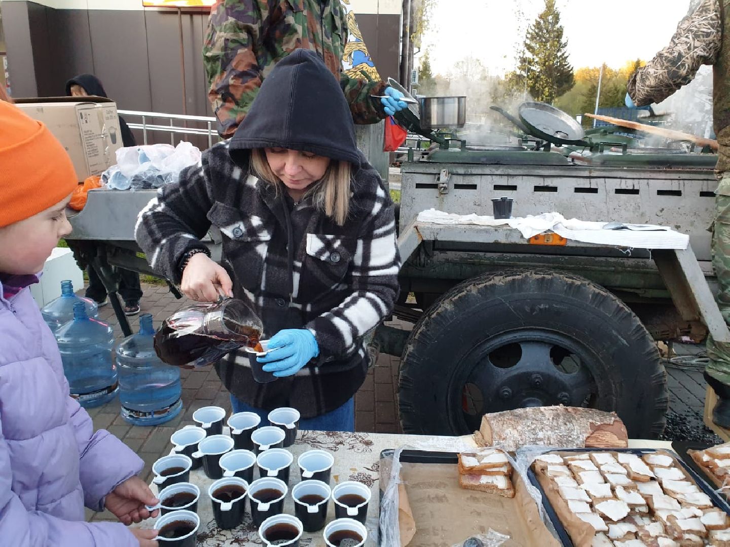 9 мая, полевая кухня,  городской округ восход, полевая каша,
