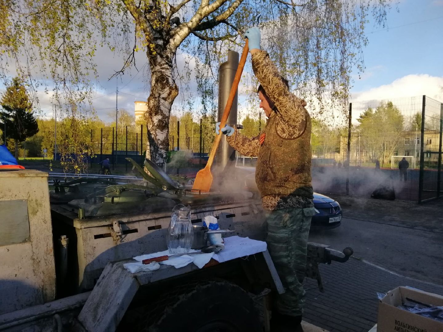 9 мая, полевая кухня,  городской округ восход, полевая каша,