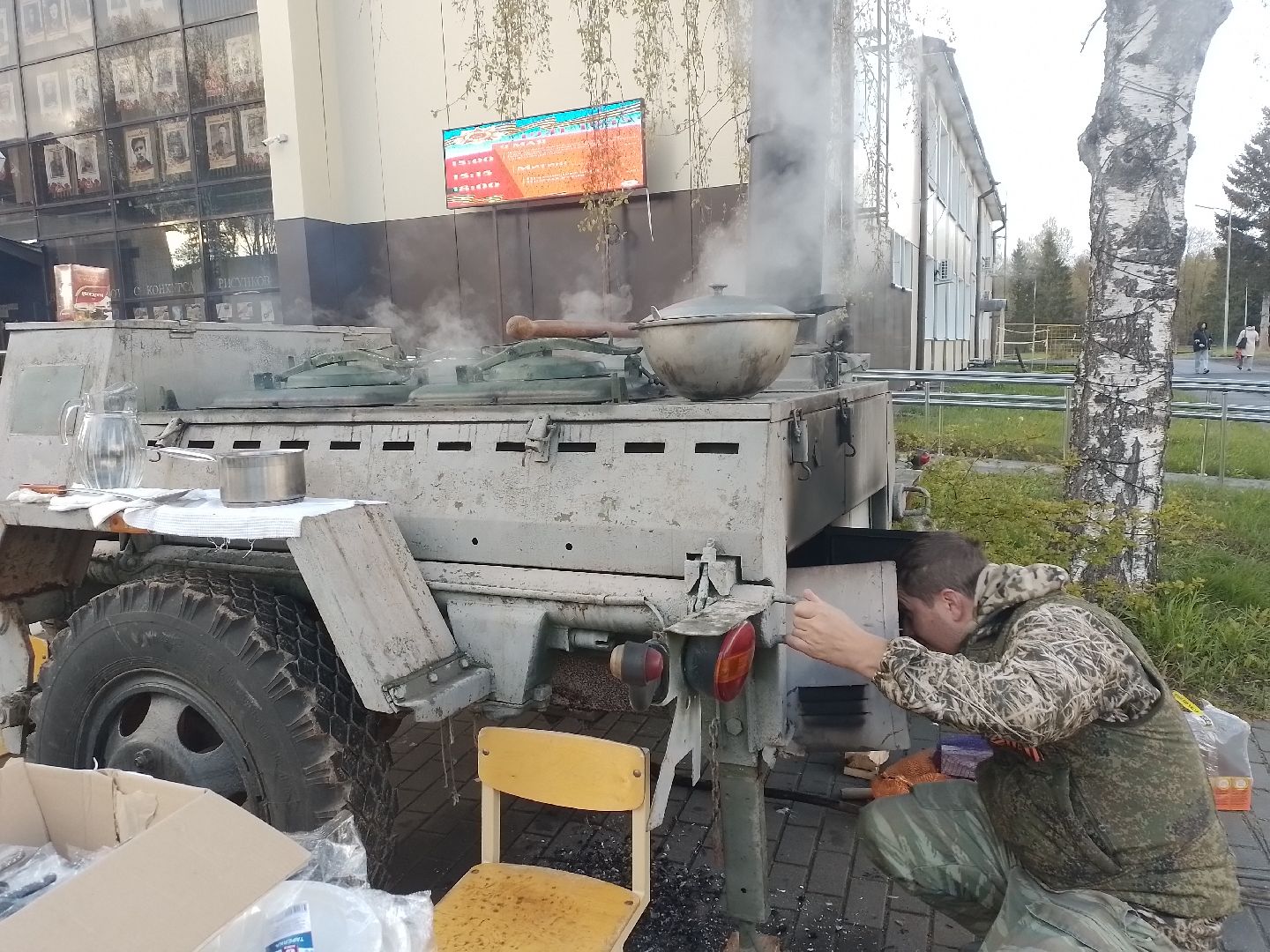 9 мая, полевая кухня,  городской округ восход, полевая каша,