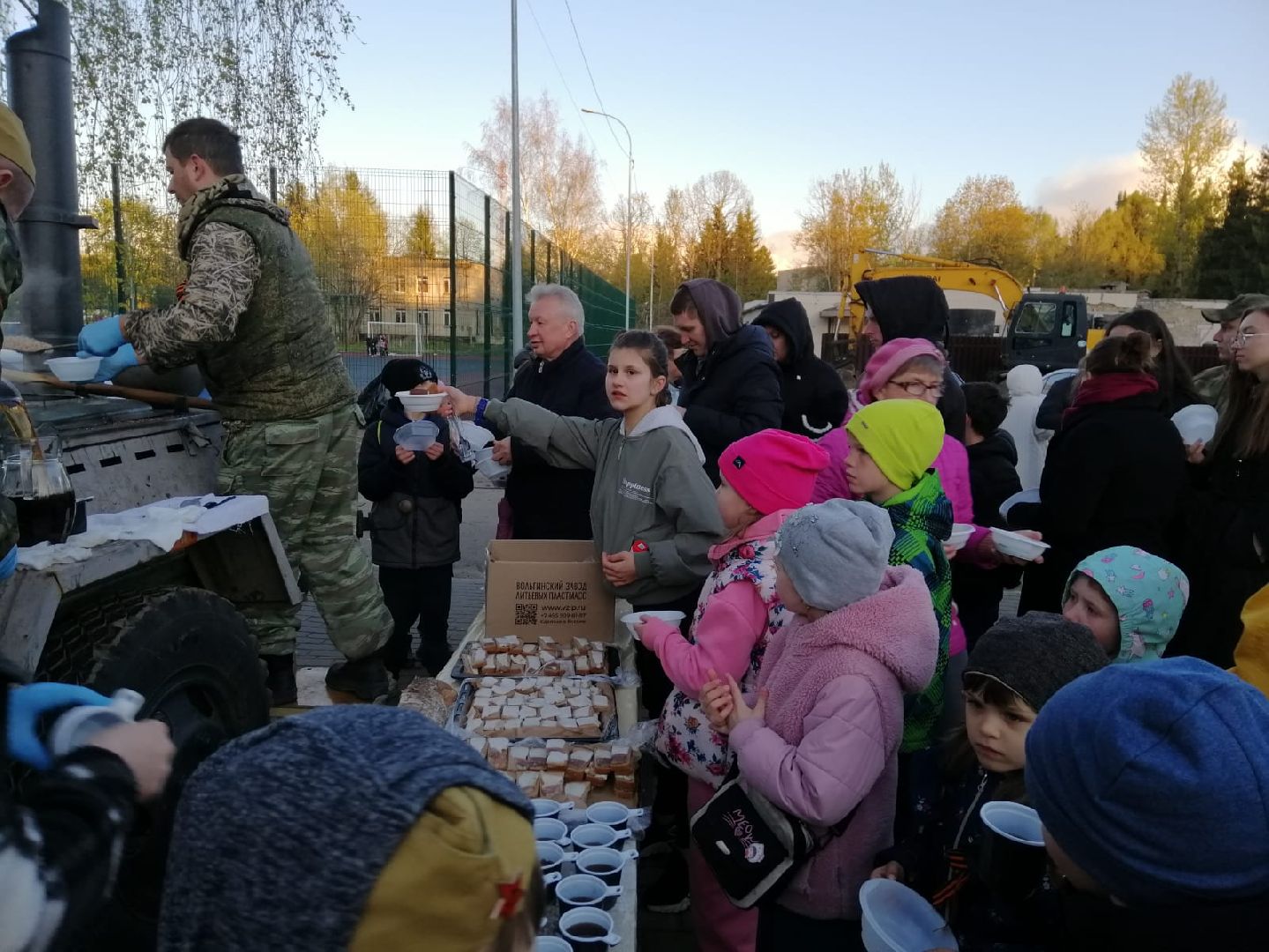 9 мая, полевая кухня,  городской округ восход, полевая каша,