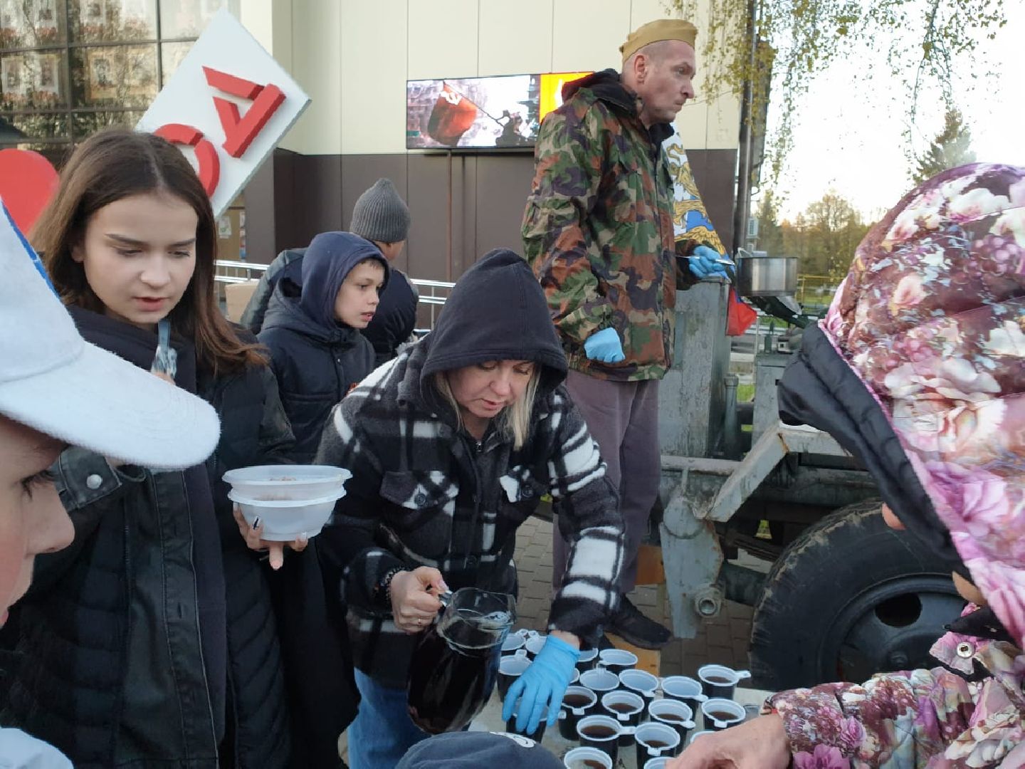 9 мая, полевая кухня,  городской округ восход, полевая каша,
