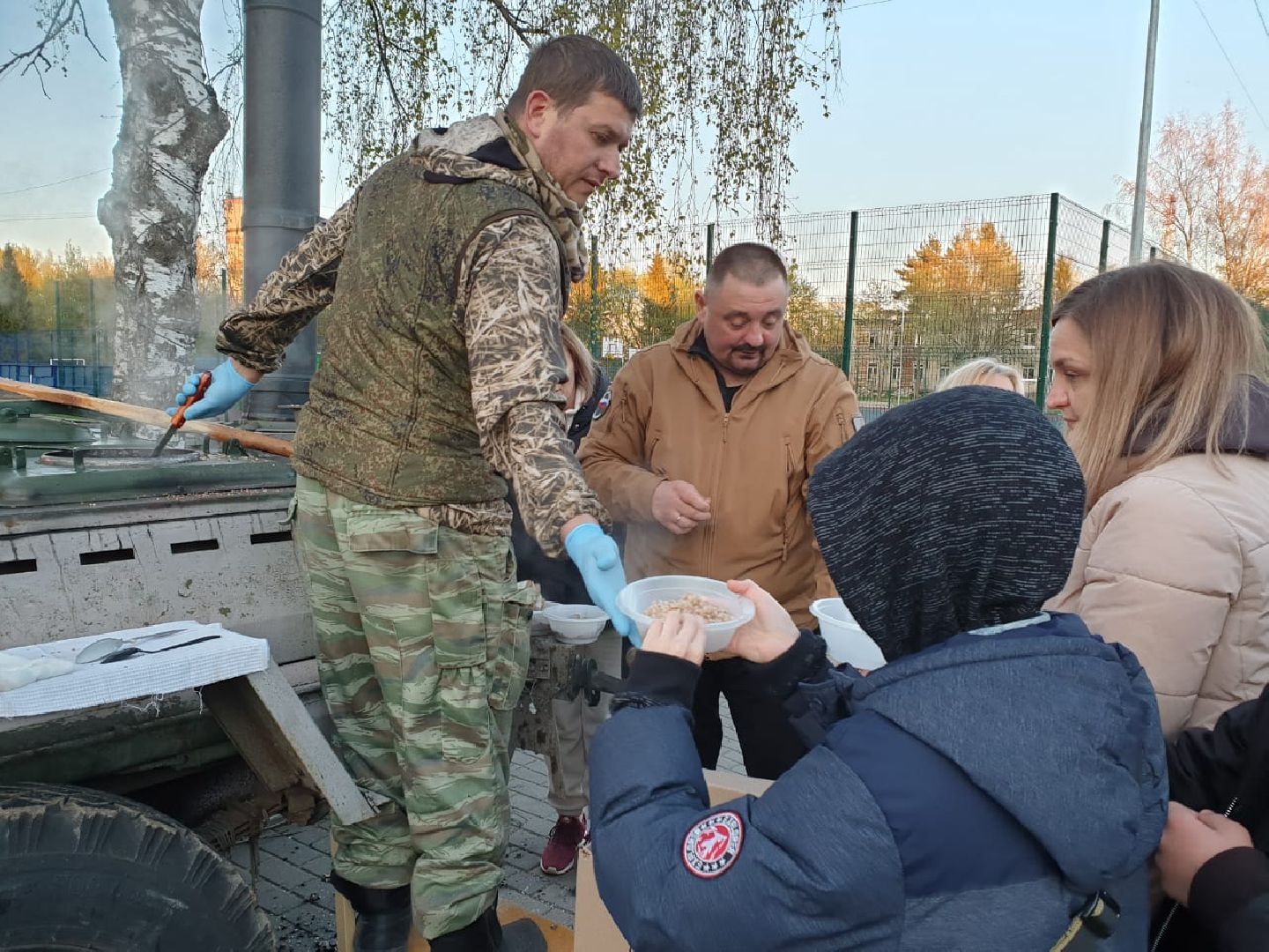 9 мая, полевая кухня,  городской округ восход, полевая каша,