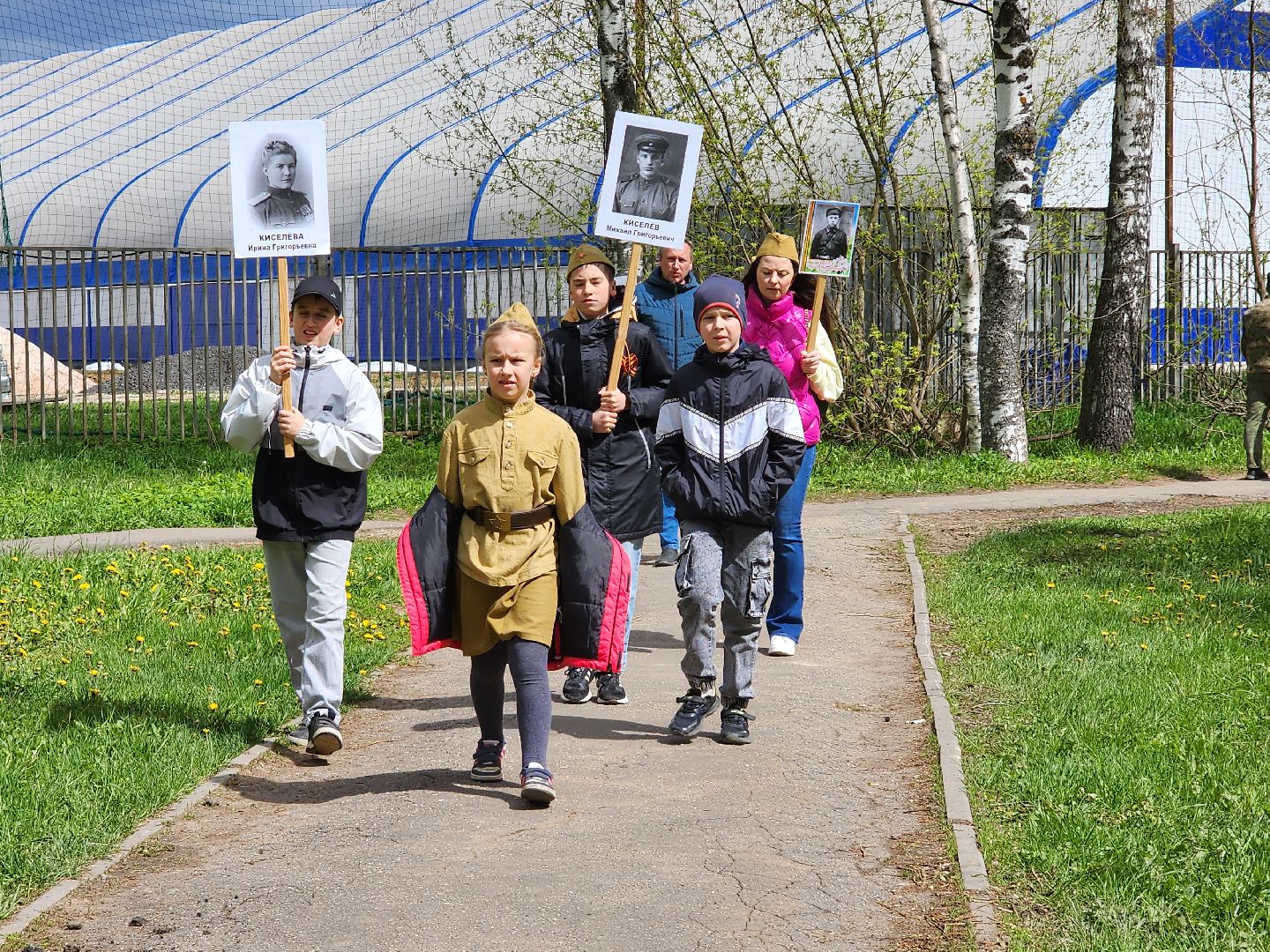 сергиев посад, сергиево-посадский городской округ, хотьково, скитские пруды, парк победы, 9 мая, 80-летие победы,