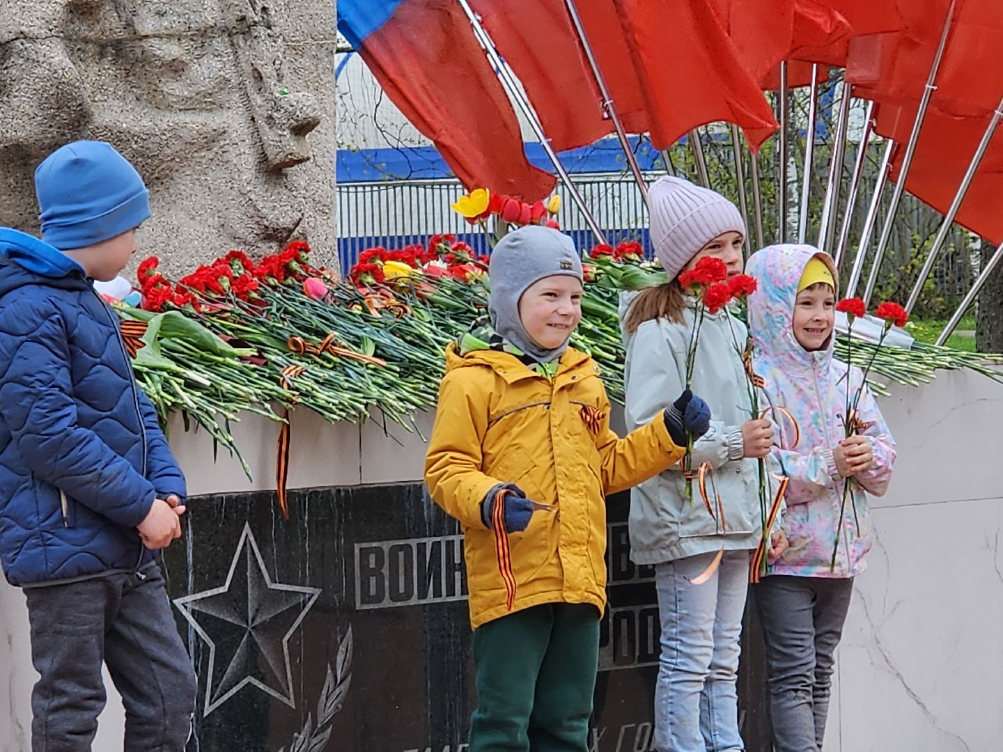 сергиев посад, сергиево-посадский городской округ, хотьково, скитские пруды, парк победы, 9 мая, 80-летие победы,