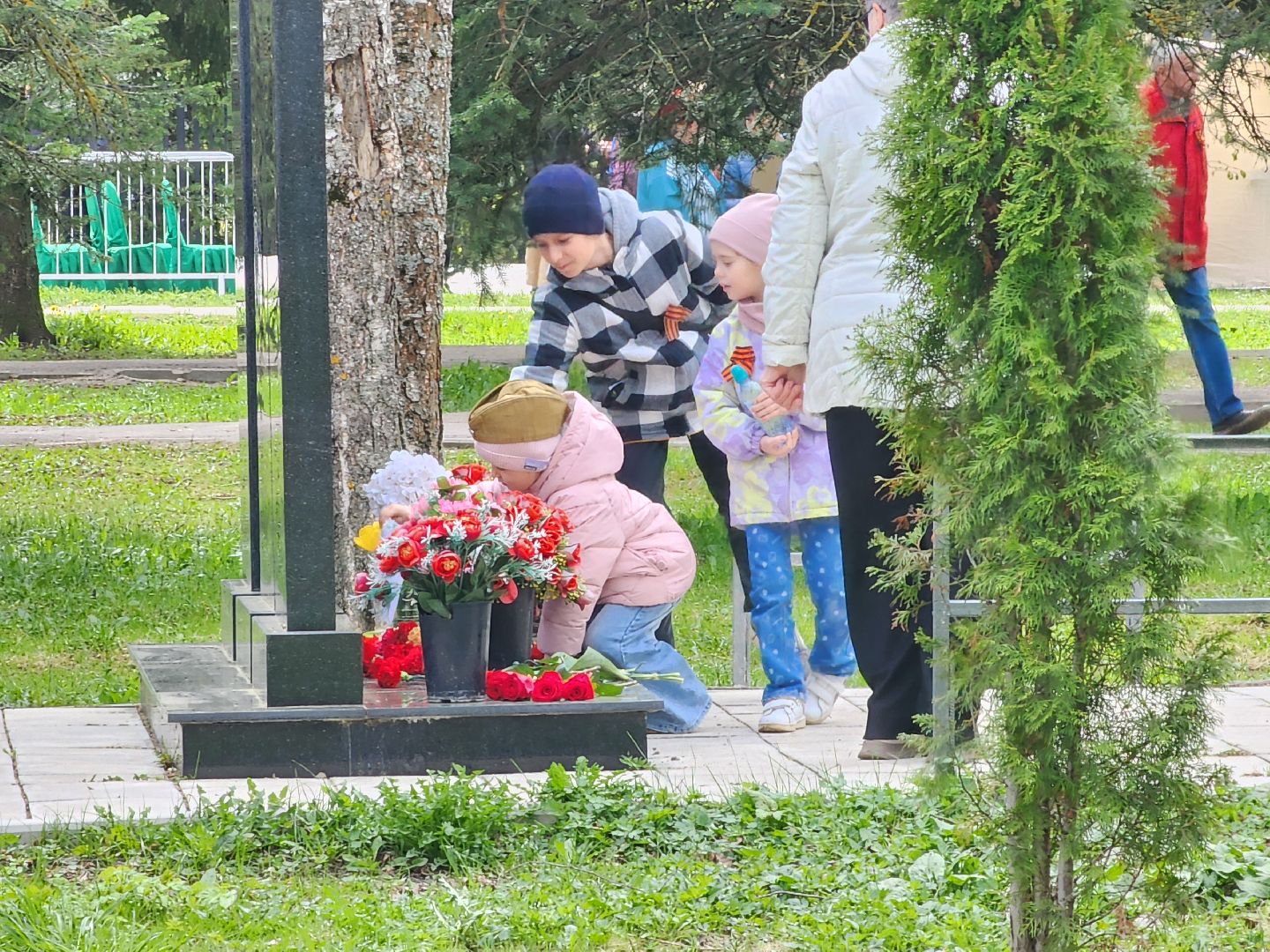 сергиев посад, сергиево-посадский городской округ, хотьково, скитские пруды, парк победы, 9 мая, 80-летие победы,