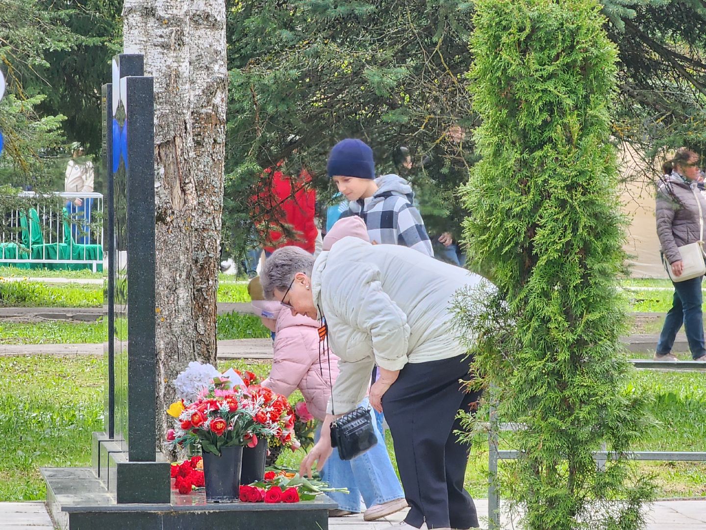 сергиев посад, сергиево-посадский городской округ, хотьково, скитские пруды, парк победы, 9 мая, 80-летие победы,