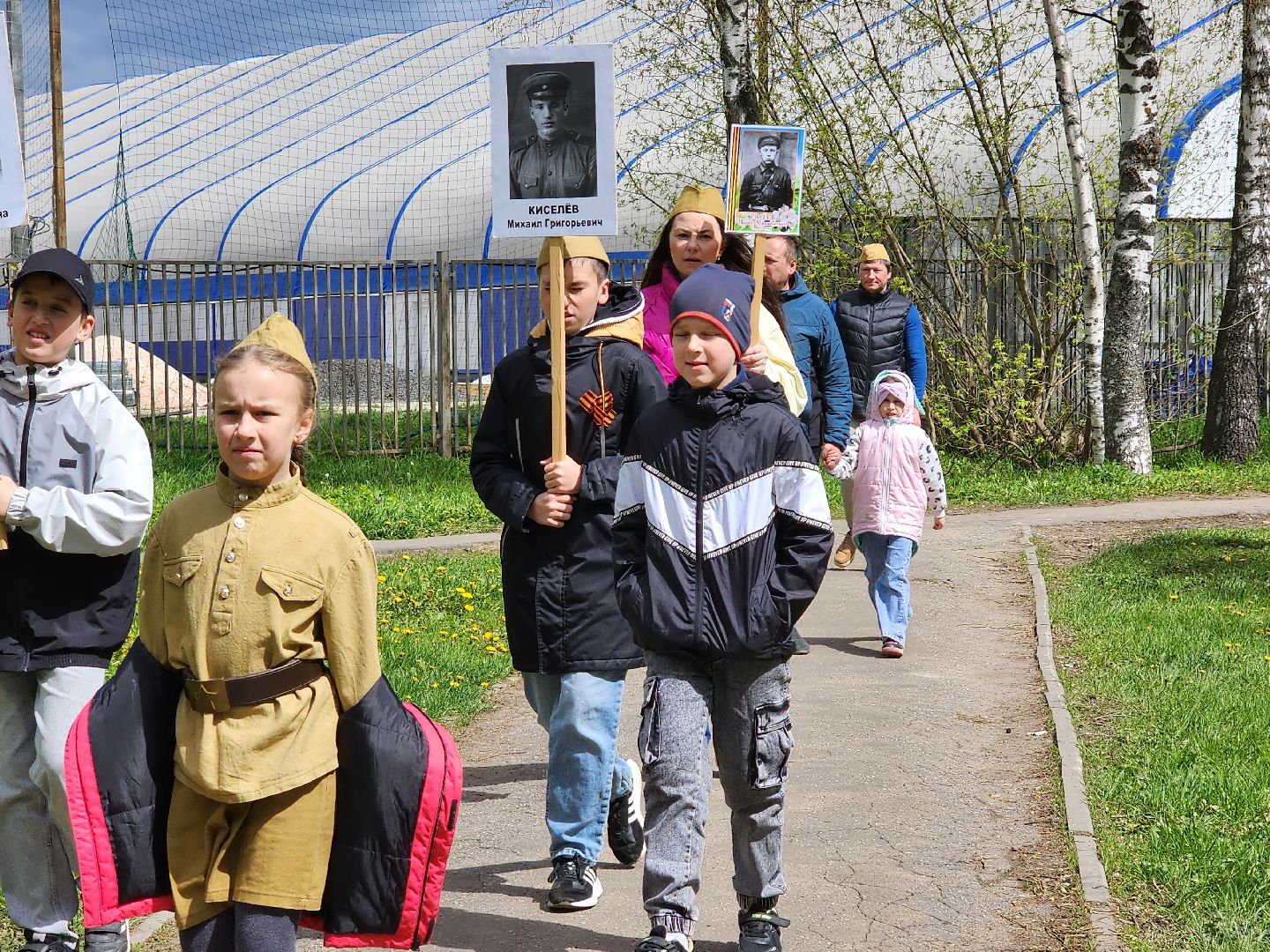 сергиев посад, сергиево-посадский городской округ, хотьково, скитские пруды, парк победы, 9 мая, 80-летие победы,