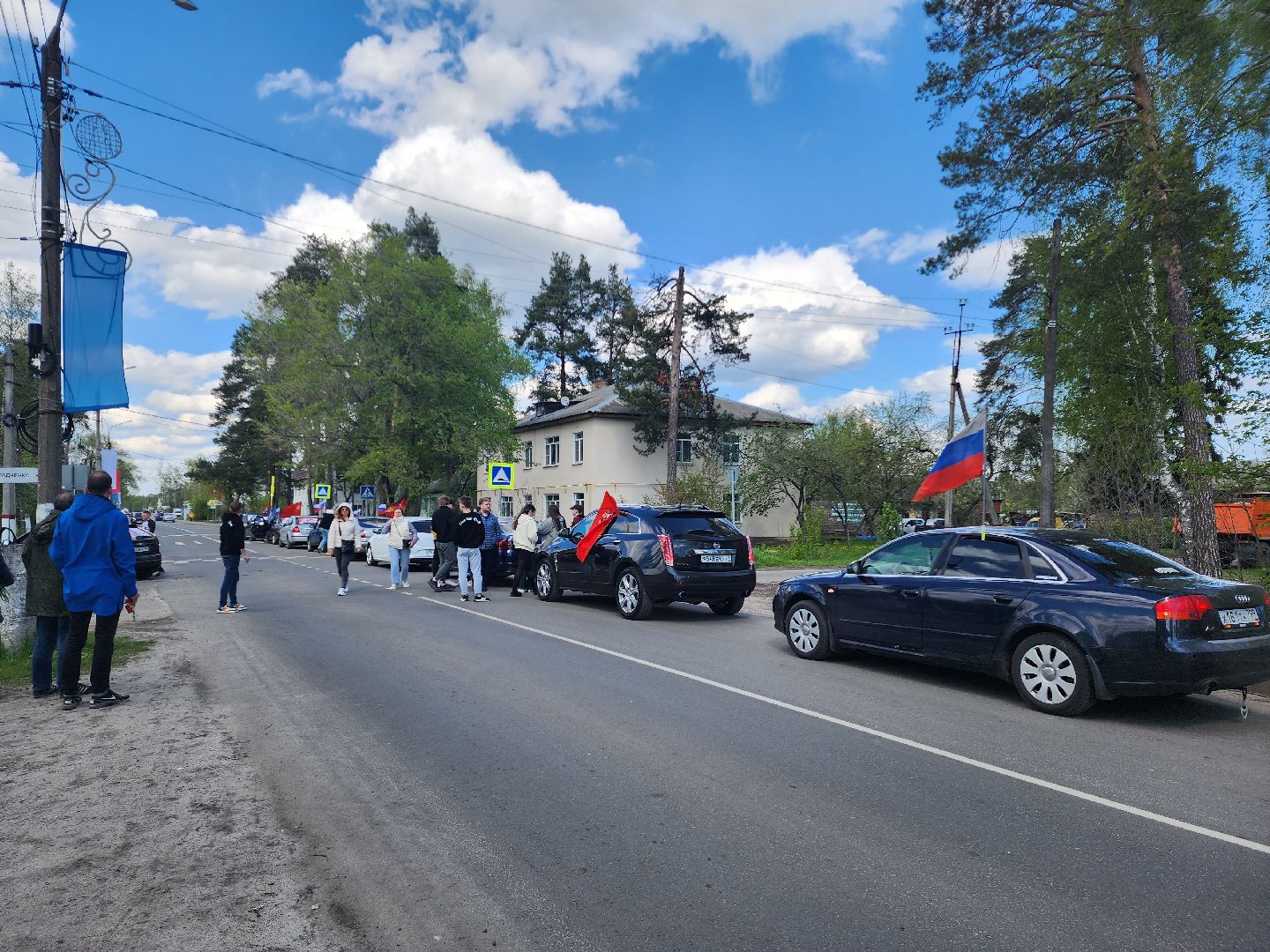 автопробег победы, автолюбители, день победы 2025, шатура, шатурский округ,80-летие победы,