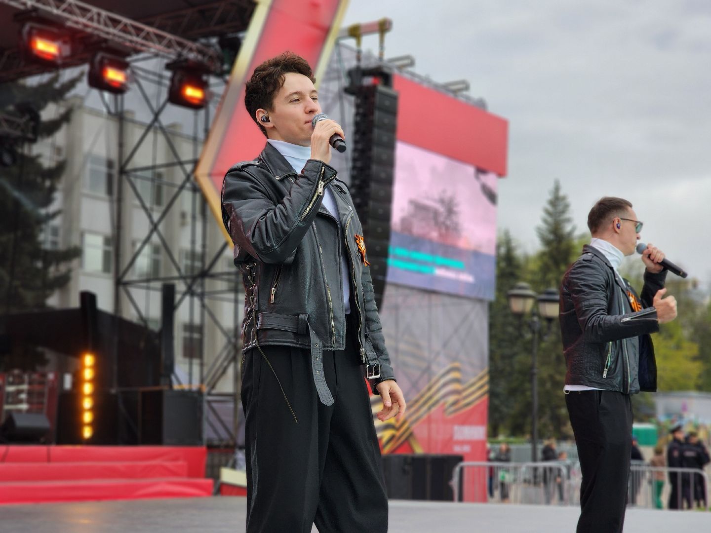 сергиев посад, 9 мая, 80-летие победы, группа пятеро, концерт,