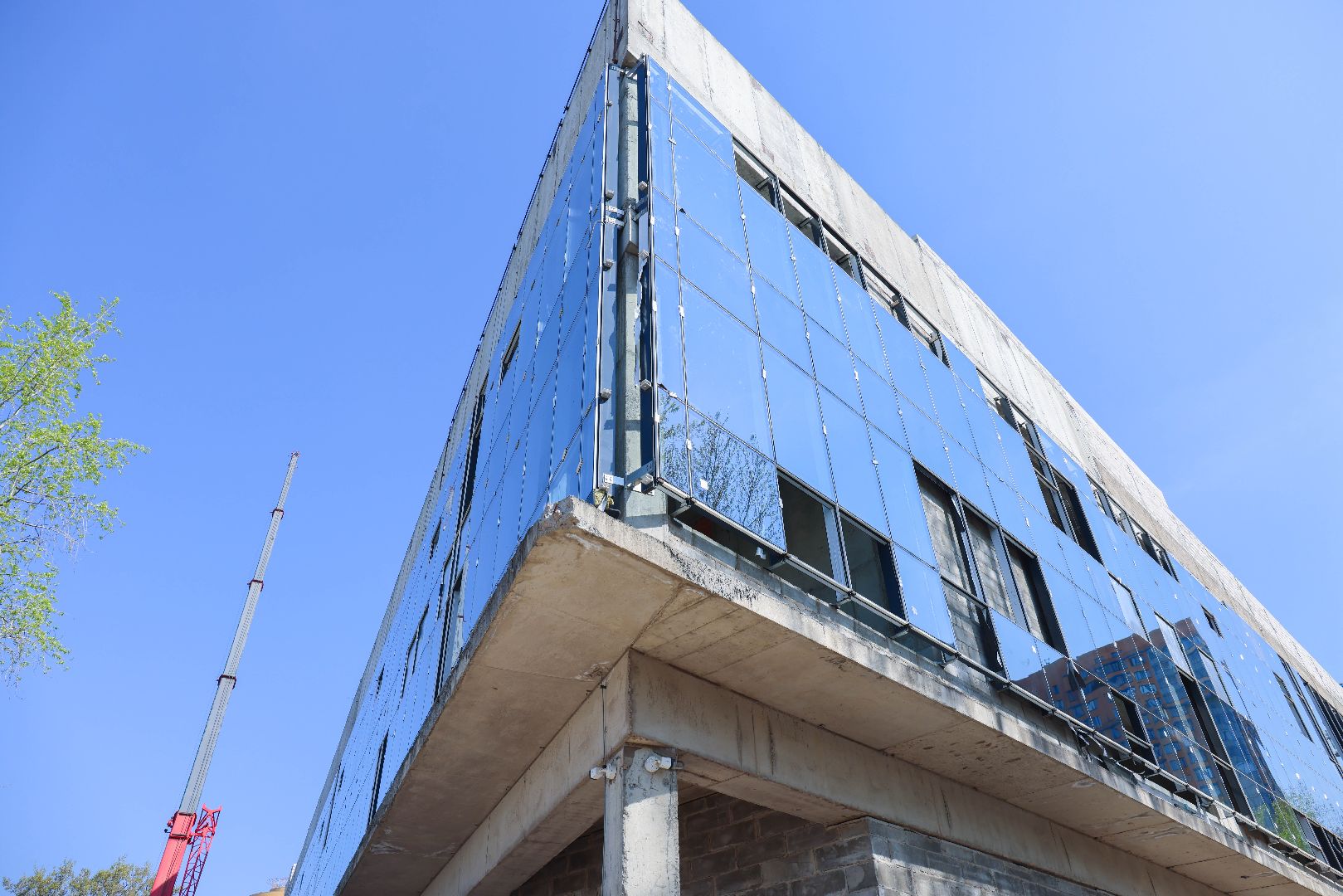 Реутов, ФОК, спорт, строительство, остекление, крыша, венткамера