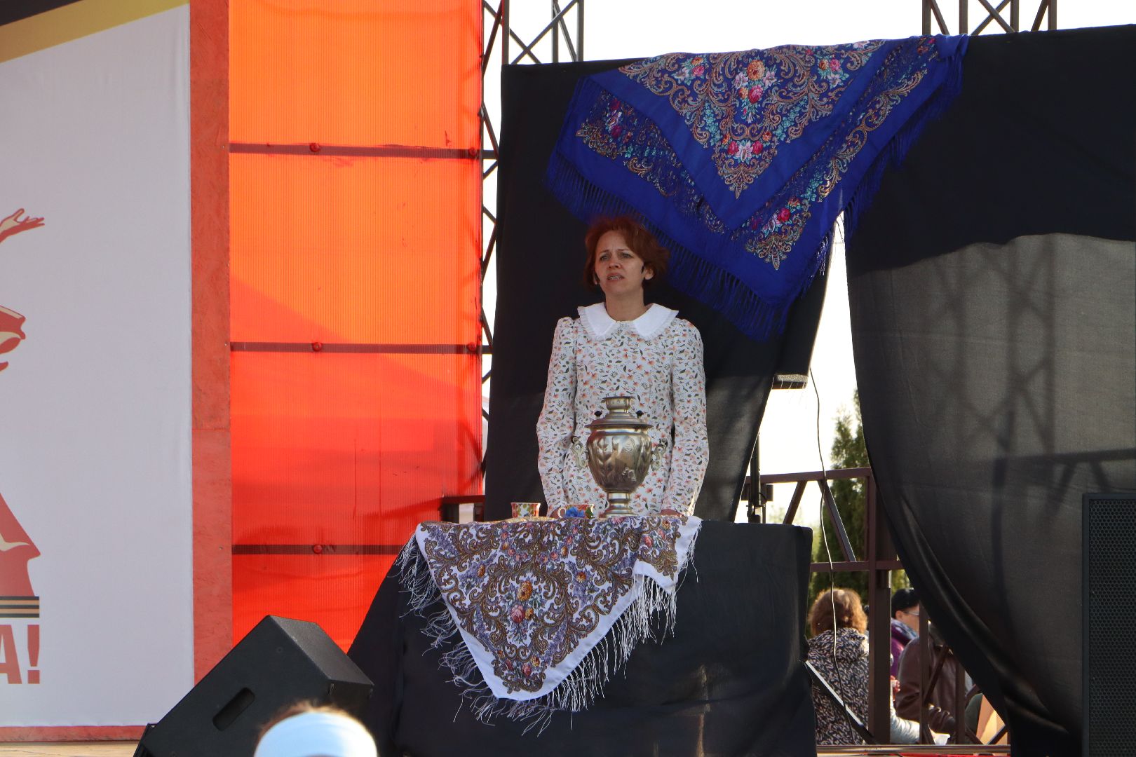 серебряные пруды, парк серебряный, день победы, треугольники надежды, 9 мая, 80 лет победе,