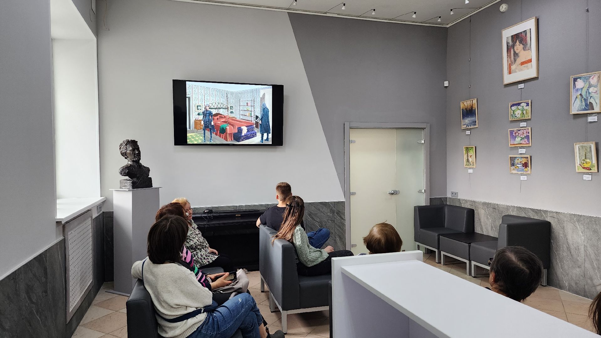 истра, культура, библиотека, вернисаж,