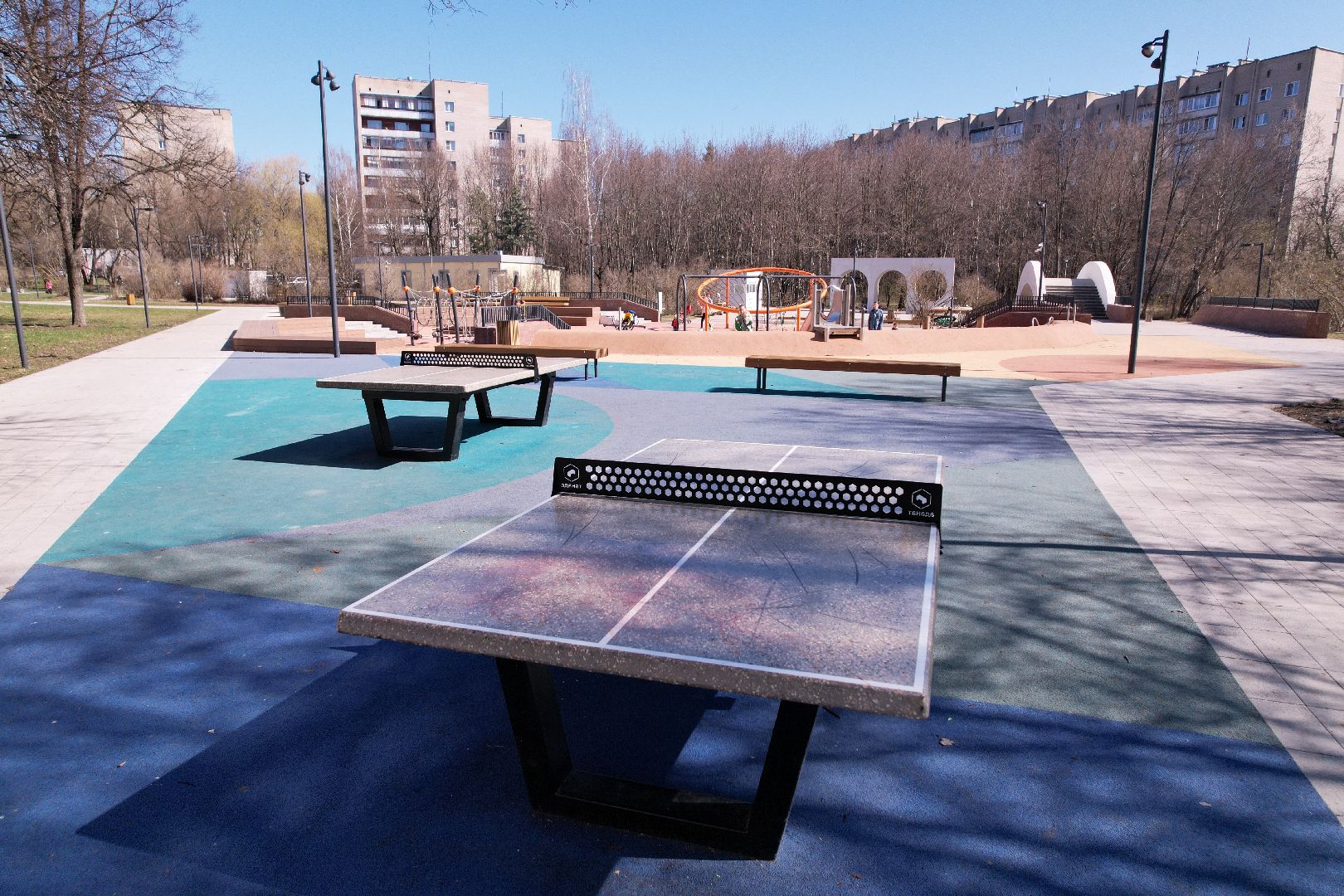 видео с коптера, лесной бульвар в протвине,