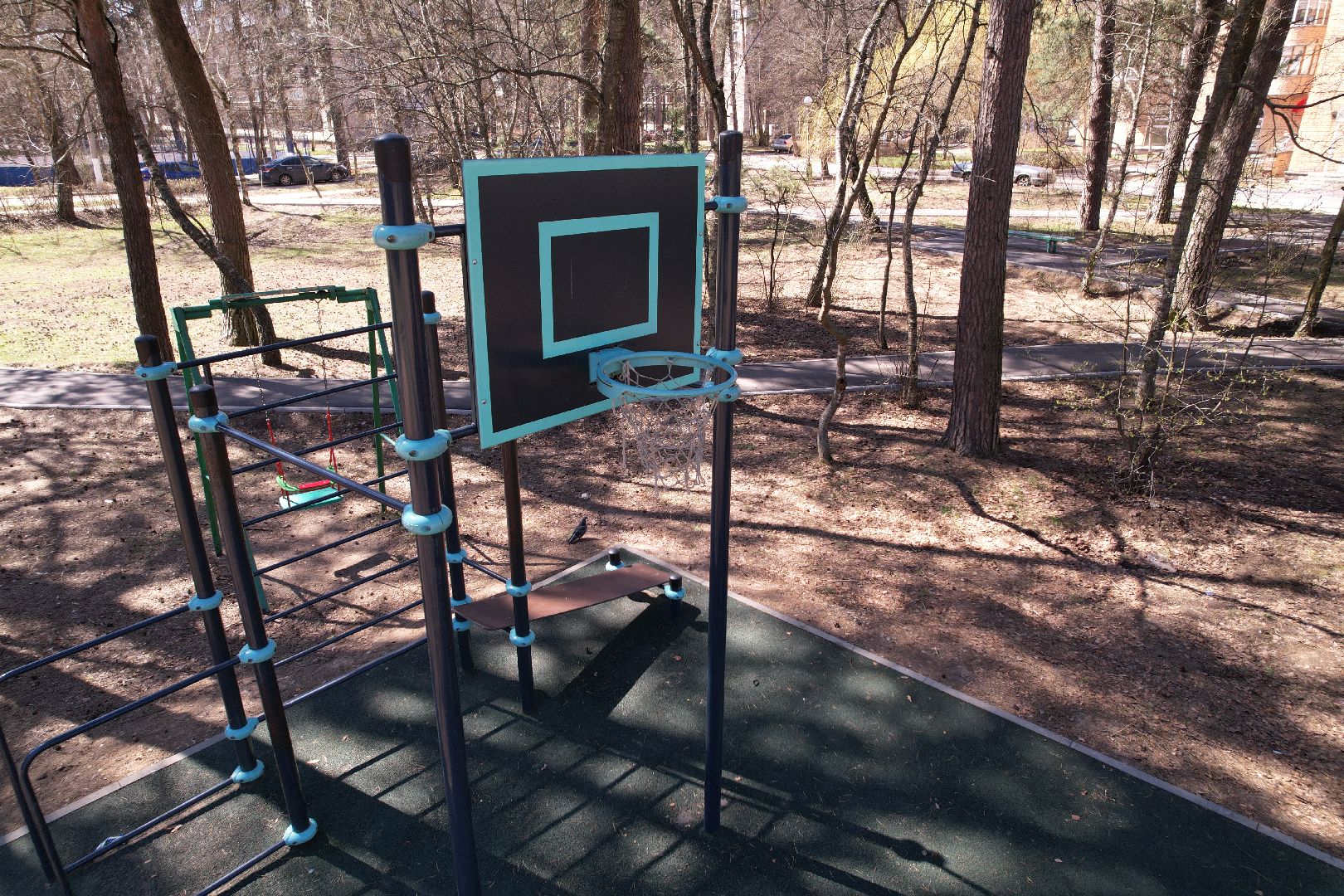 видео с коптера, озеленение улицы в протвине, благоустройство пешеходных дорожек в протвине,