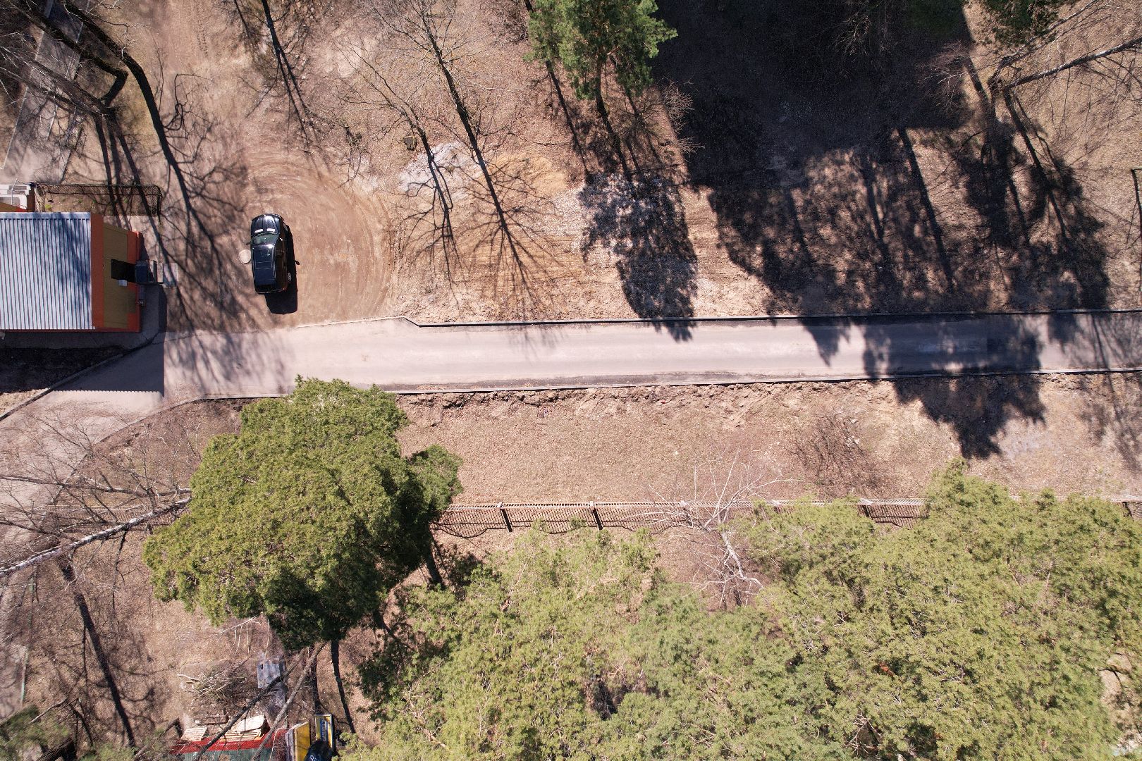 видео с коптера, озеленение улицы в протвине, благоустройство пешеходных дорожек в протвине,
