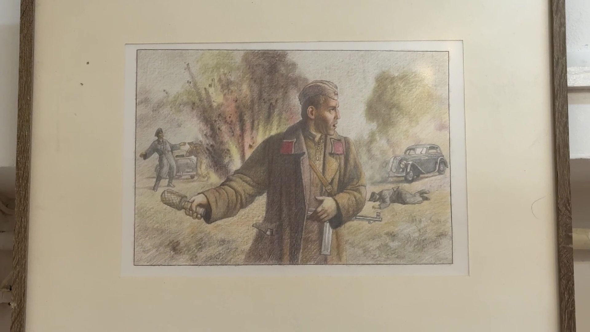 реутов, культура, выставка, вов, картины, карандаш,