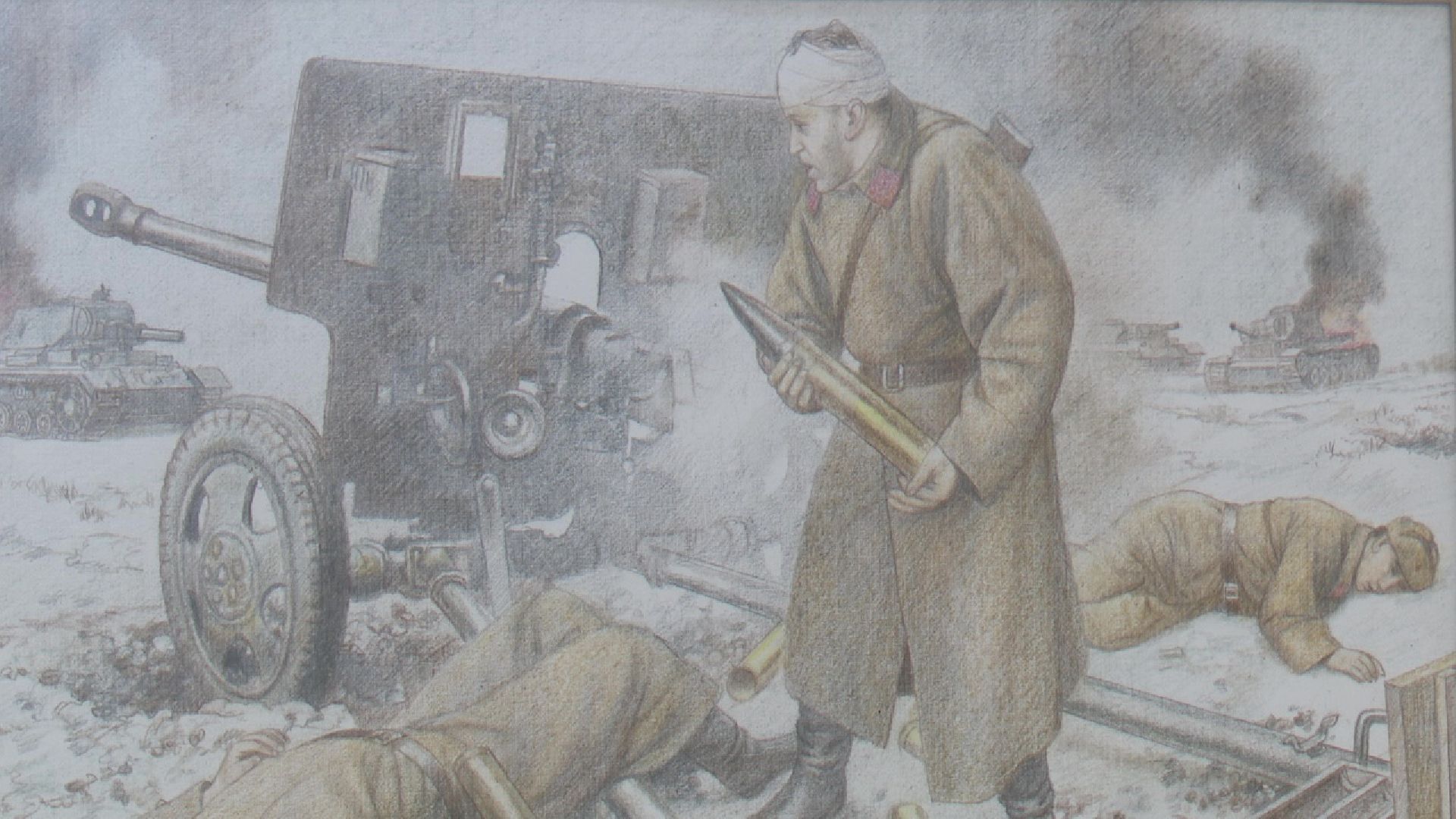 реутов, культура, выставка, вов, картины, карандаш,