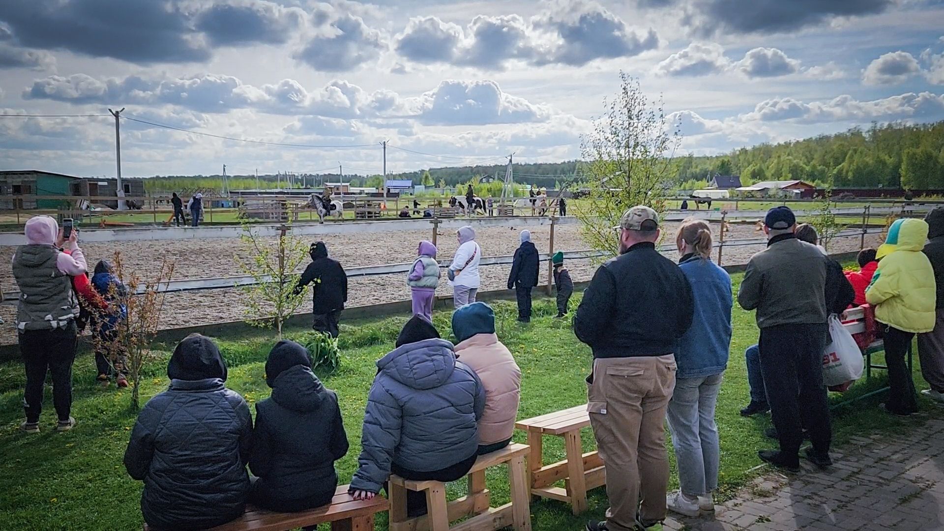 раменский округ , деревня салтыково, конный клуб салтыково, дети, лошади ,