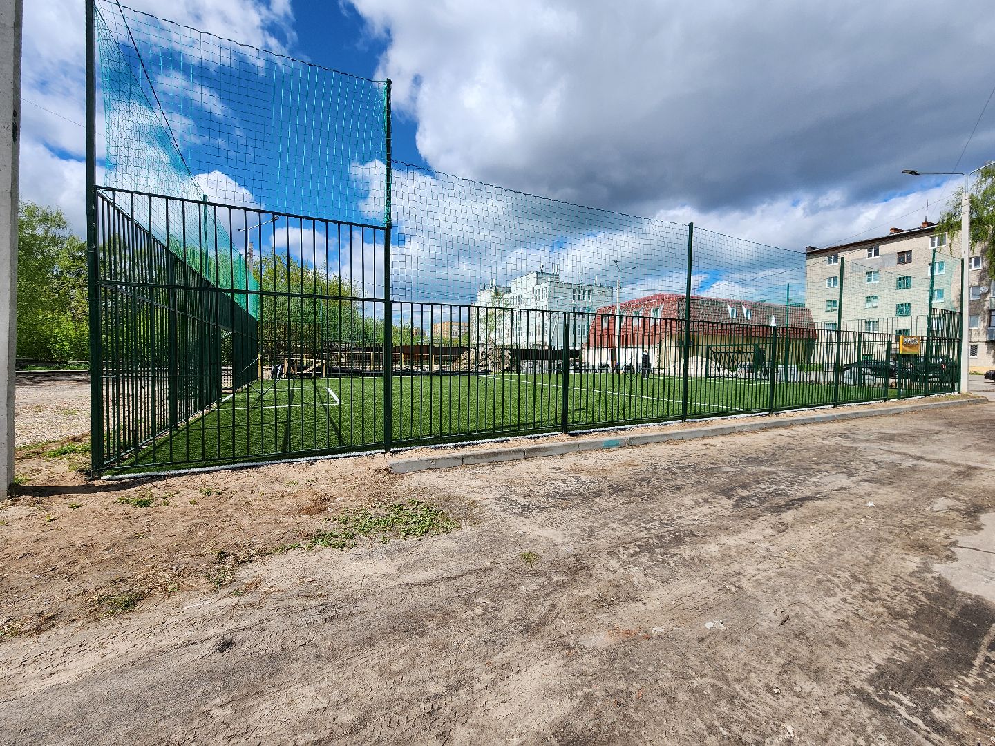 благоустройство двора, шатура, шатурский округ,