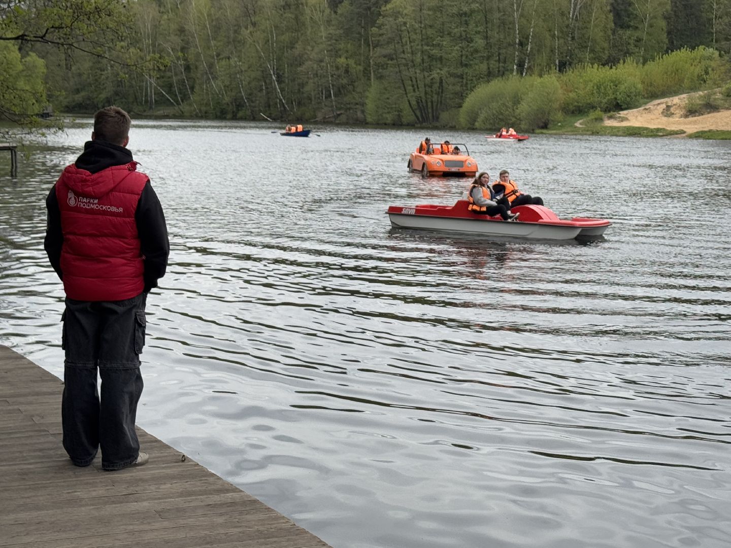 лодочная станция балашиха, парк пехорка,