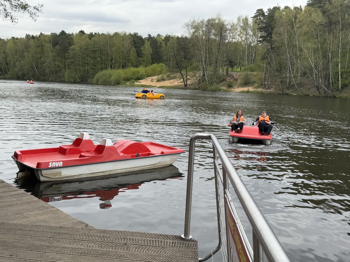 лодочная станция балашиха, парк пехорка,