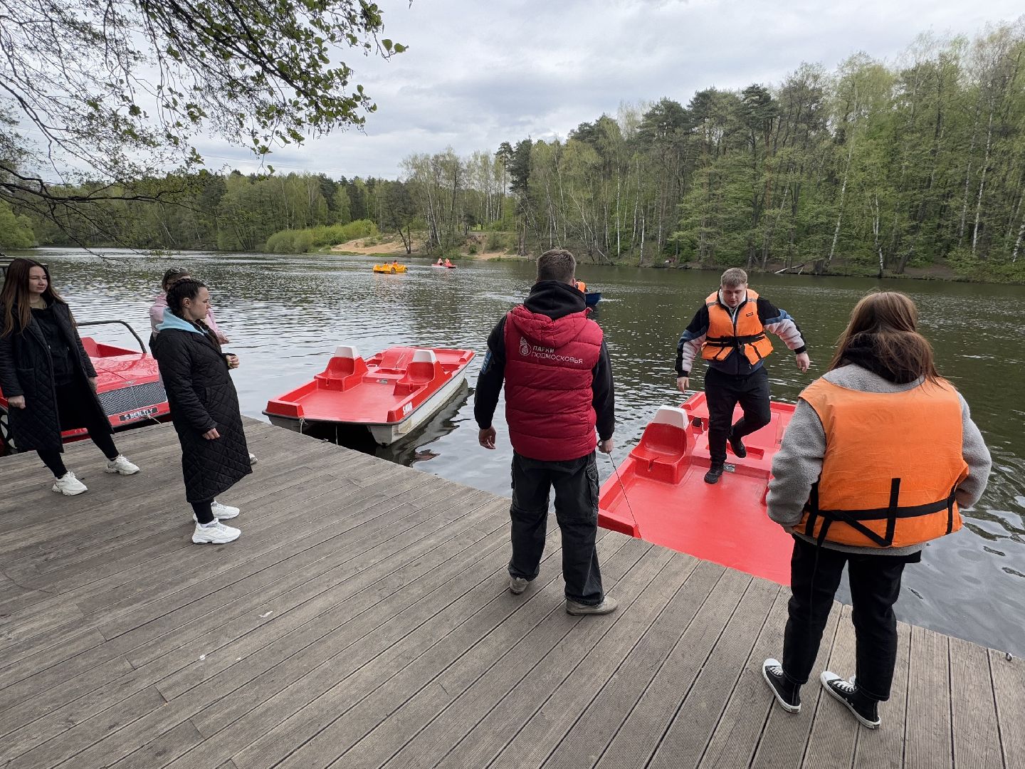 лодочная станция балашиха, парк пехорка,