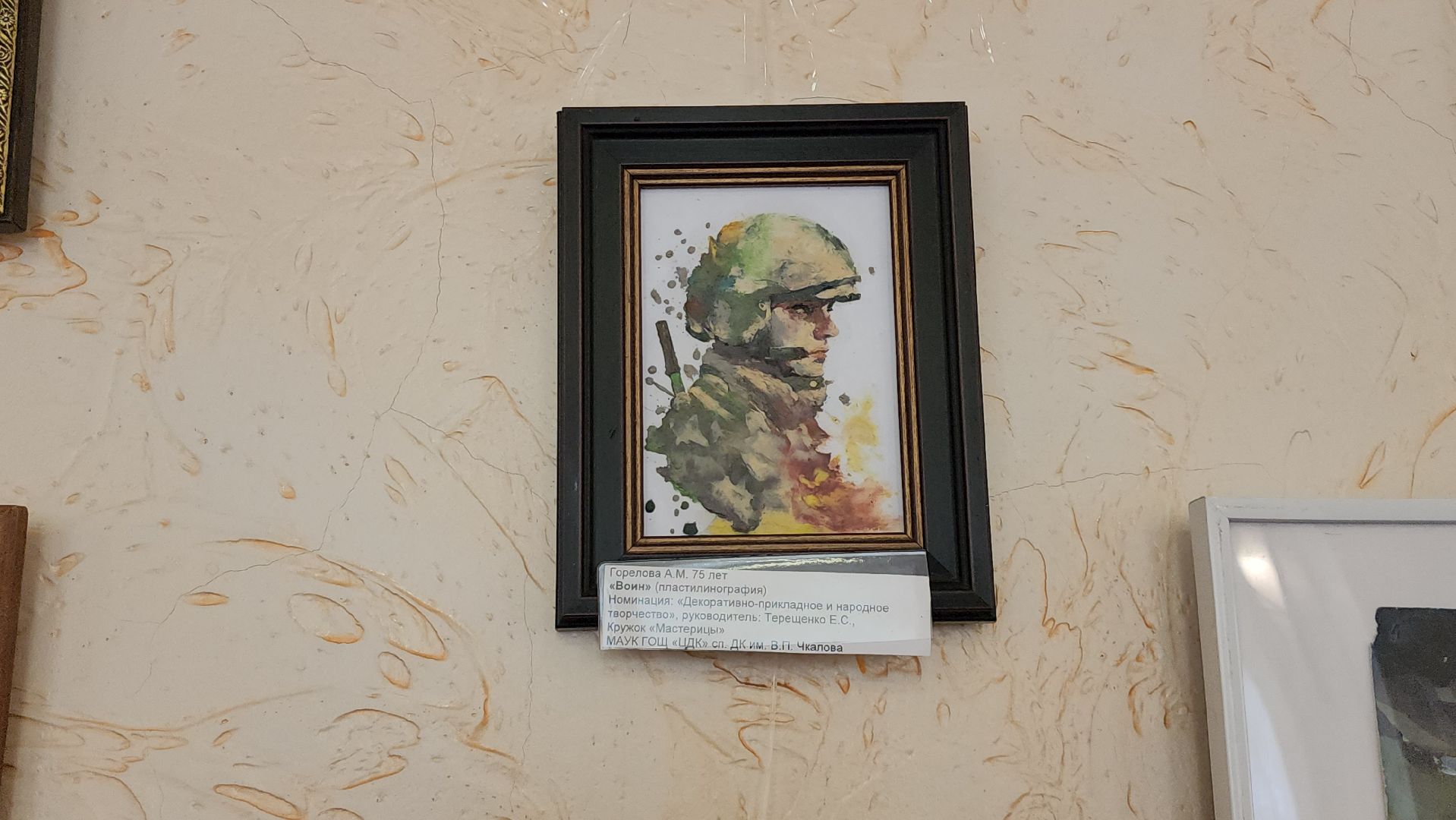 щёлково, Выставка творческих работ, 80 лет победы,