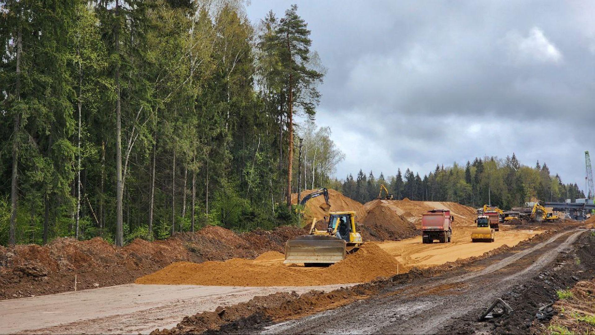 Дмитров, ЦКАД, Автобан, Транспортная развязка,Минтранс,