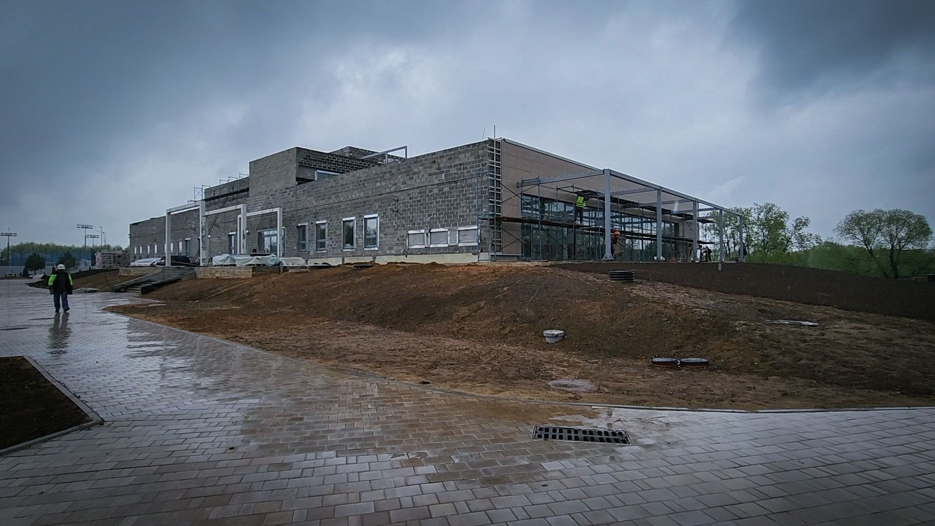 бронницы , физкультурно-оздоровительный комплекс , строительство фок,