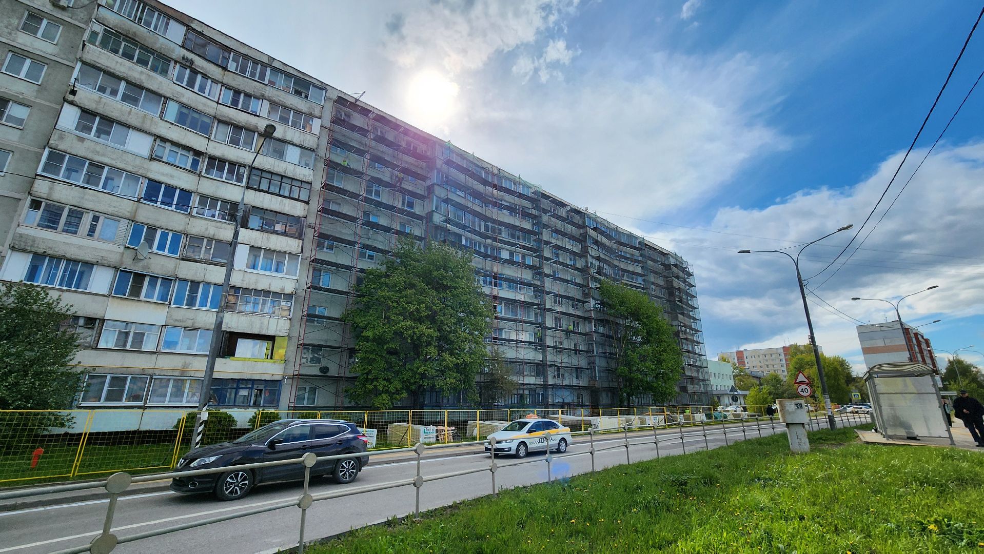 Руза, тучково, ремонт фасада дома, строительство,