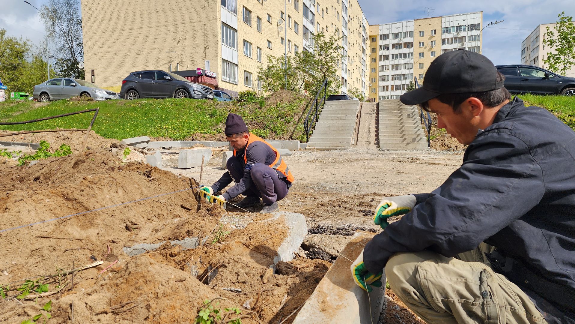 благоустройство, истра, дворы,