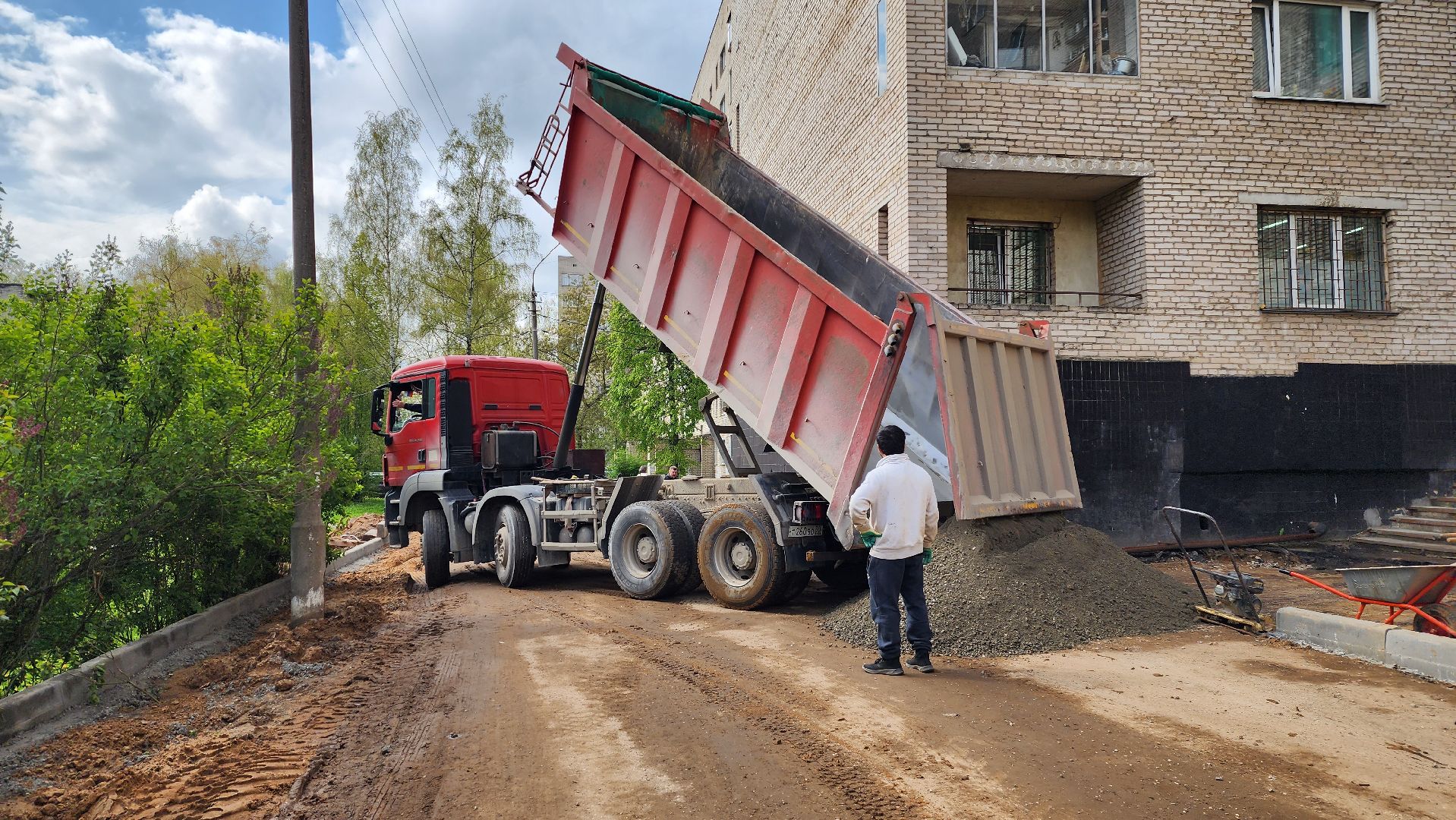 благоустройство, истра, дворы,