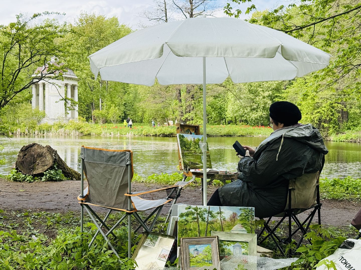 раменское , усадьба быково, пленэр, тюльпаны, достопримечательности,