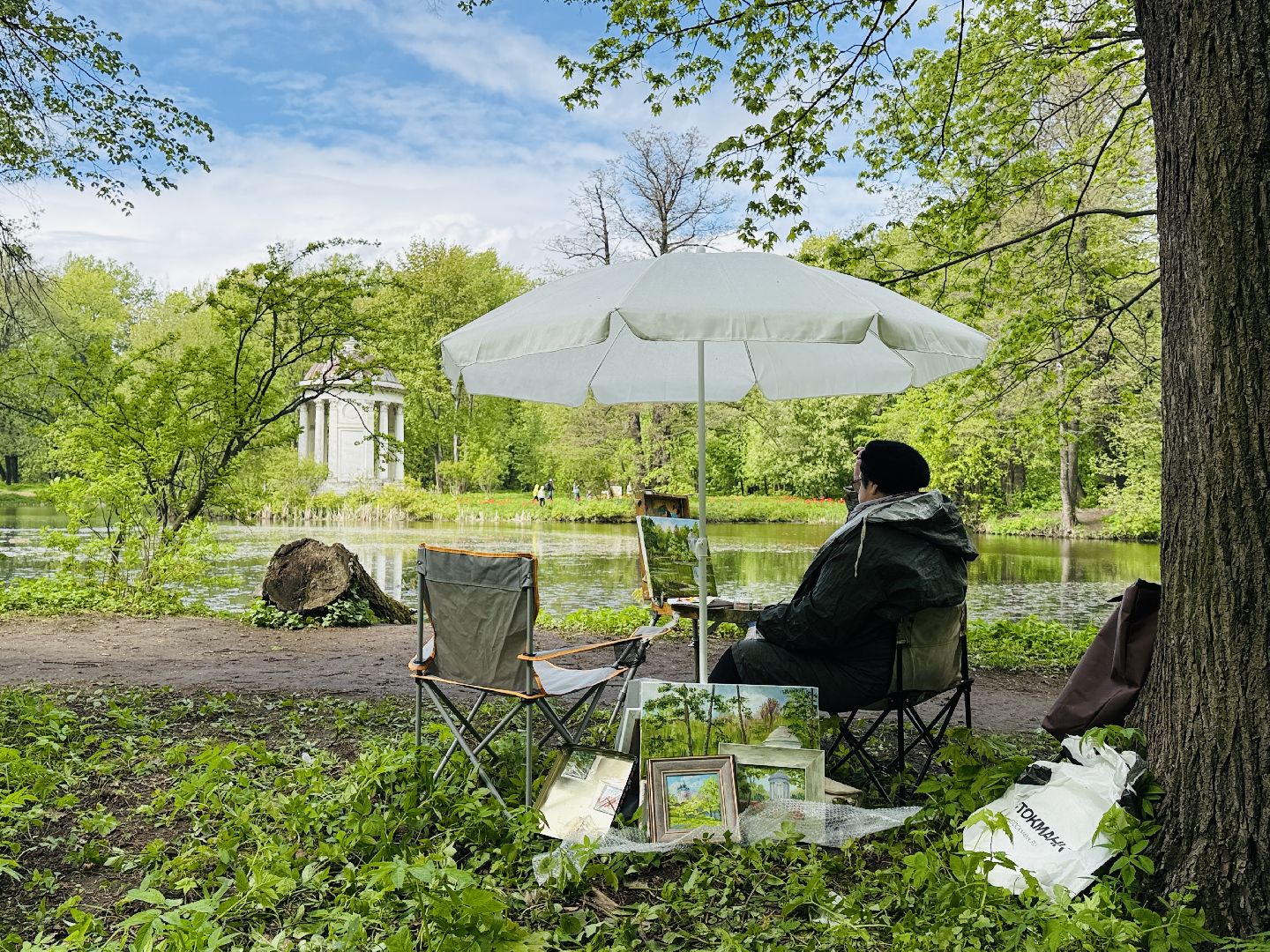 раменское , усадьба быково, пленэр, тюльпаны, достопримечательности,