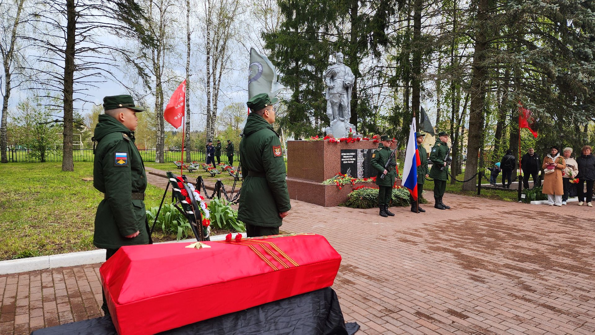 деревня тимоново, перезахоронение красноармейцев, ВОВ, солнечногорск,