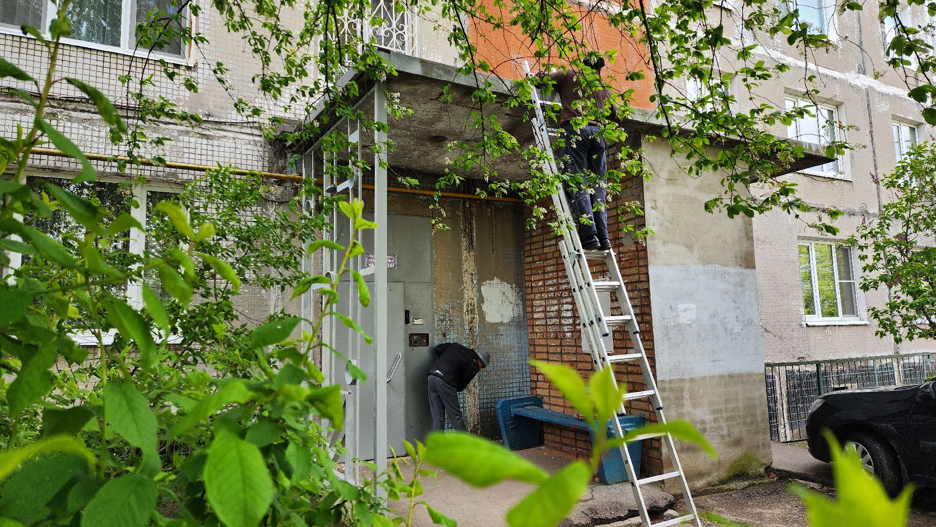 руза, тучково, ремонт подъездов, жкх,