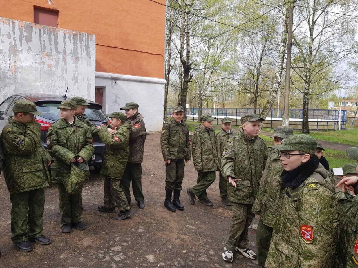 Солнечногорск, субботник, кадеты, лицей, уборка