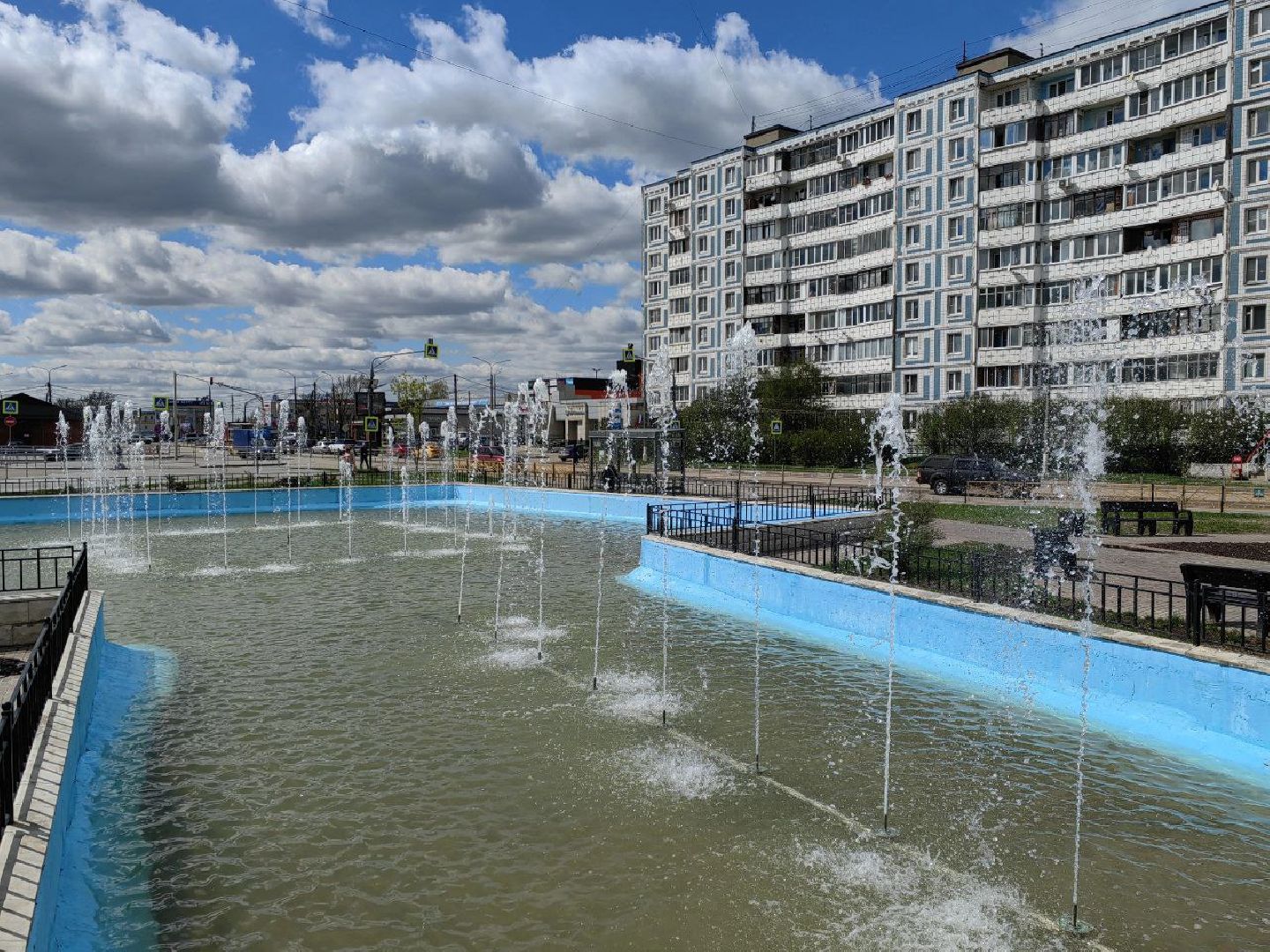 Солнечногорск, фонтан, открытие, праздник, сезон