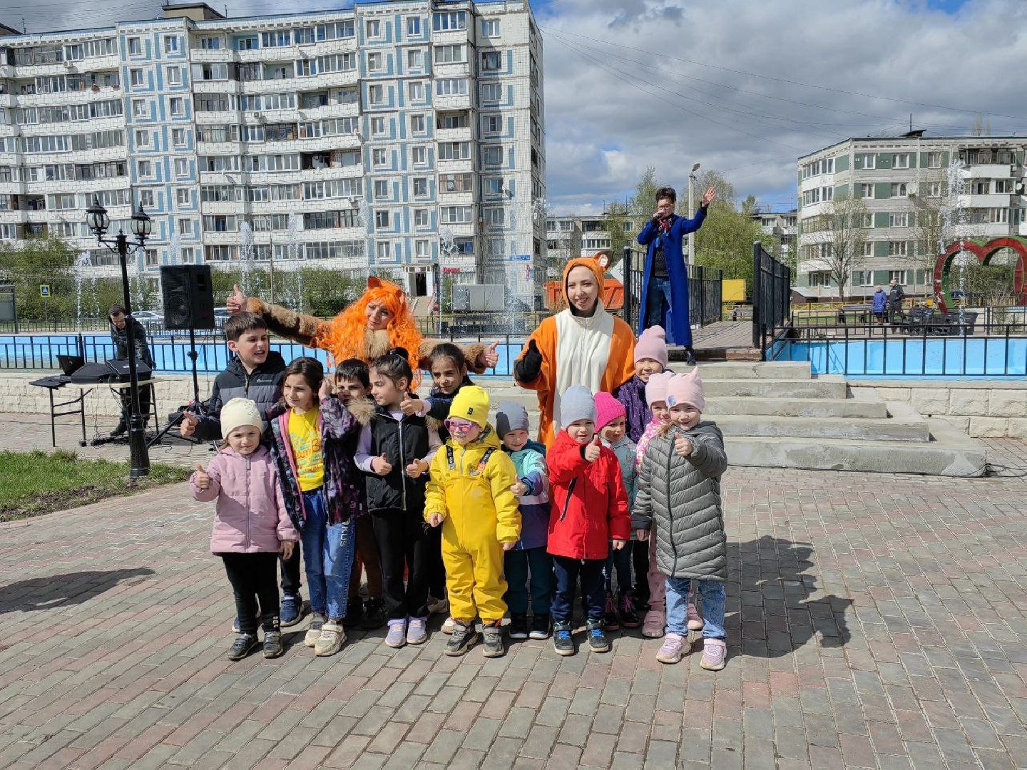 Солнечногорск, фонтан, открытие, праздник, сезон